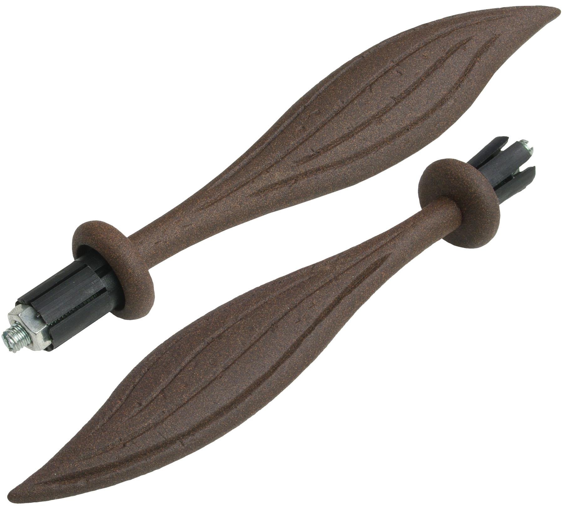 Liedeco Gardinenstange »Esp Blatt« Ø 16 mm 1 läufig-läufig Fixmaß 1-läufig günstig online kaufen