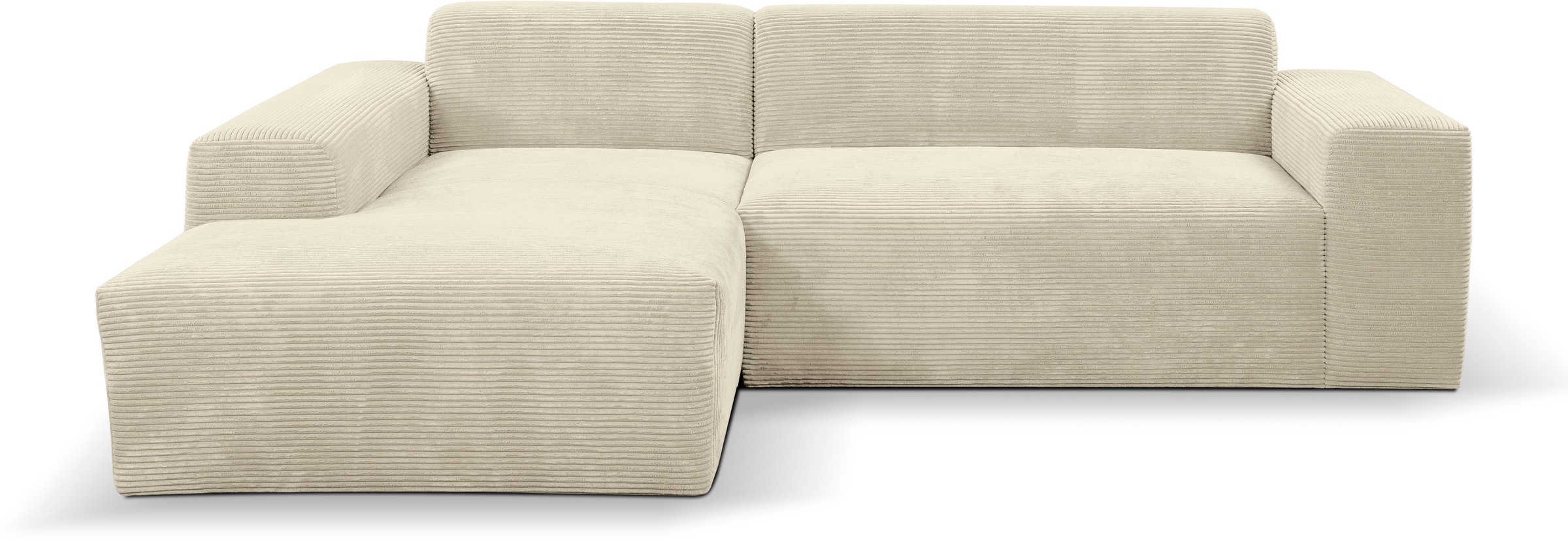 OTTO home Ecksofa »Zeus-L modern & zeitlos, Breite 253 cm, bequemes Sofa« C günstig online kaufen