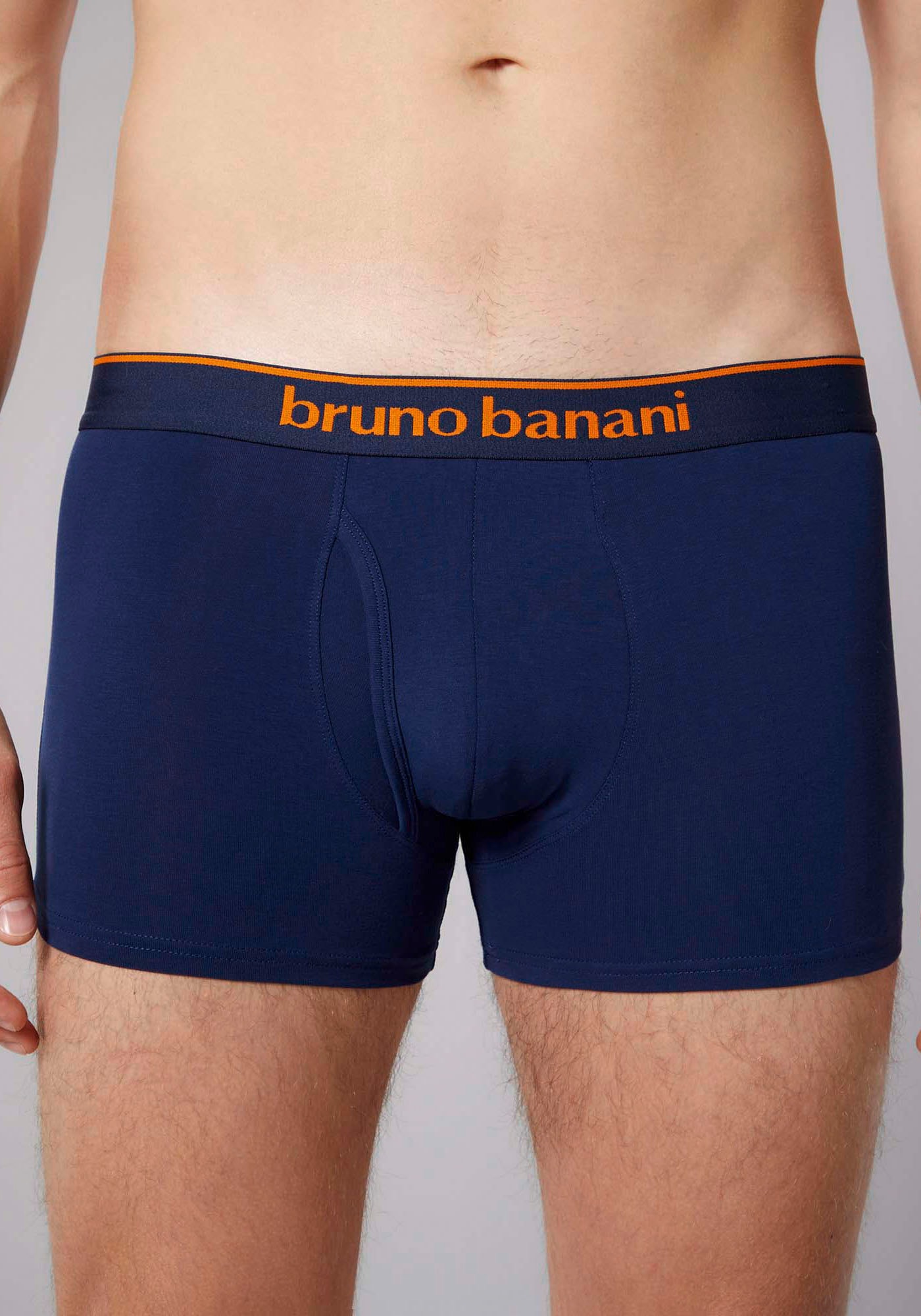 Bruno Banani Boxershorts »Short 2Pack Access«, kaufen Quick (Packung, 2 St.), Details Kontrastfarbene