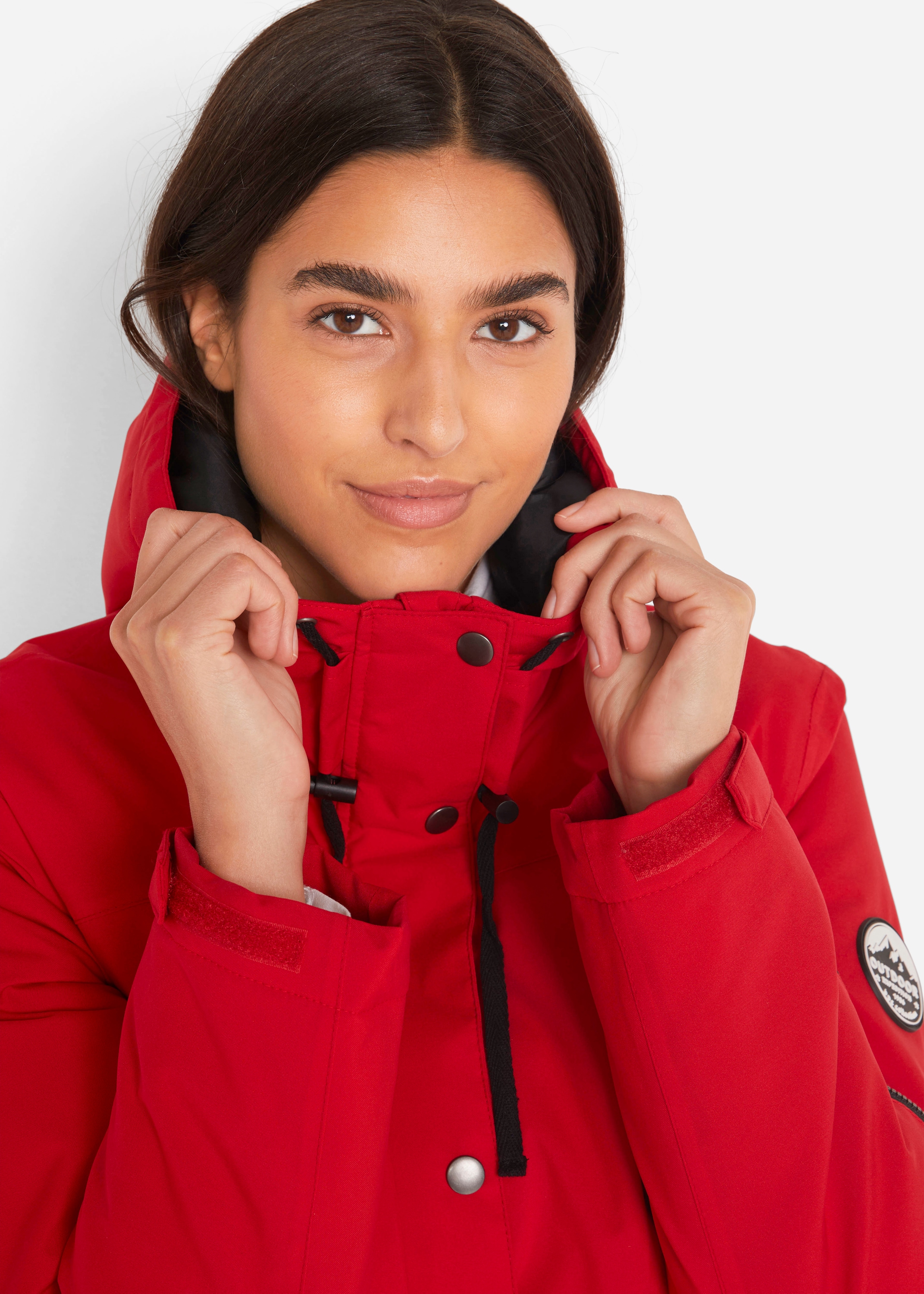 bonprix Funktionsjacke »wasserdichte Funktions-Parka mit Kapuze« mit Kapuze Winterjacke als wasserdichter Funktions-Parka mit Kapuze