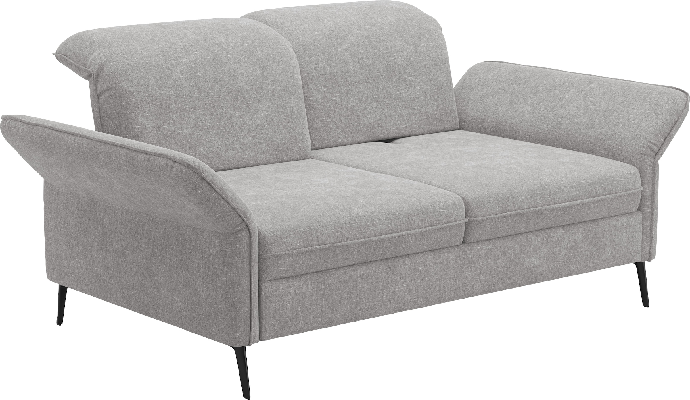 sit&more 2,5-Sitzer »Emely, inkl. Sitztiefenverstellung«, wahlweise mit Bettfunktion, Kopf- & Armteilverstellung