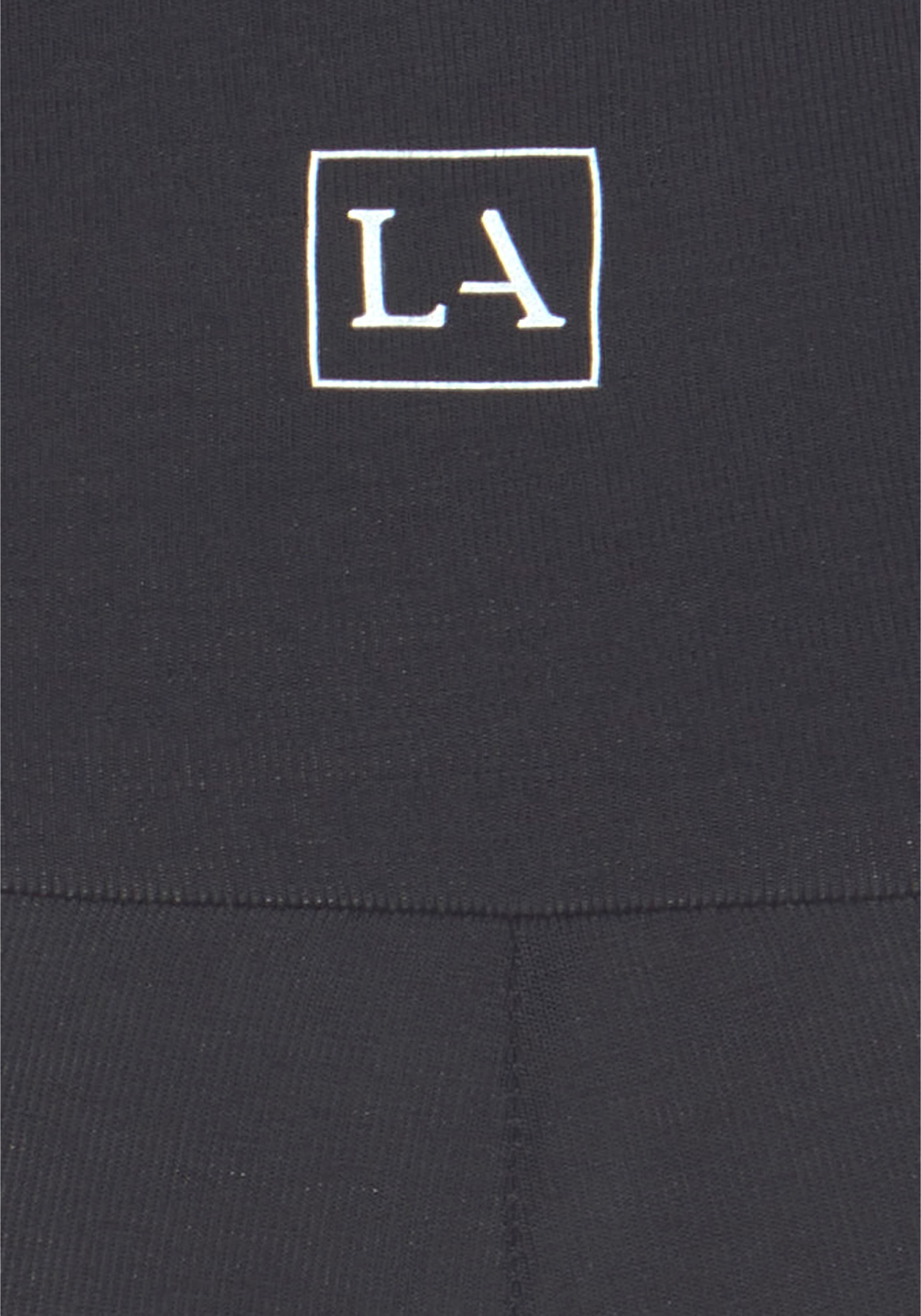 LASCANA Caprileggings, mit breitem weichem Bündchen, Loungewear