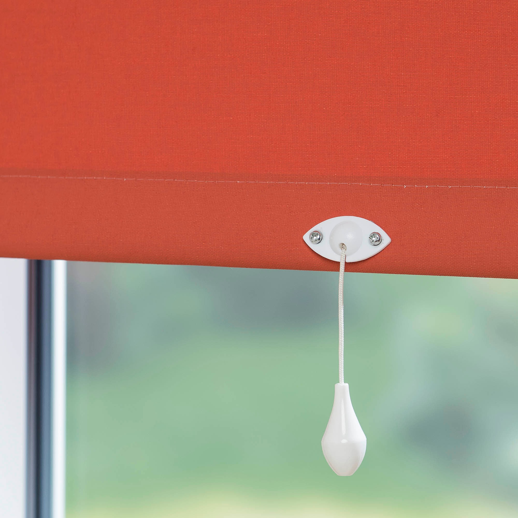 Liedeco Springrollo »Uni«, Lichtschutz, mit Bohren, freihängend, Rollowelle 36 mm, starke Feder