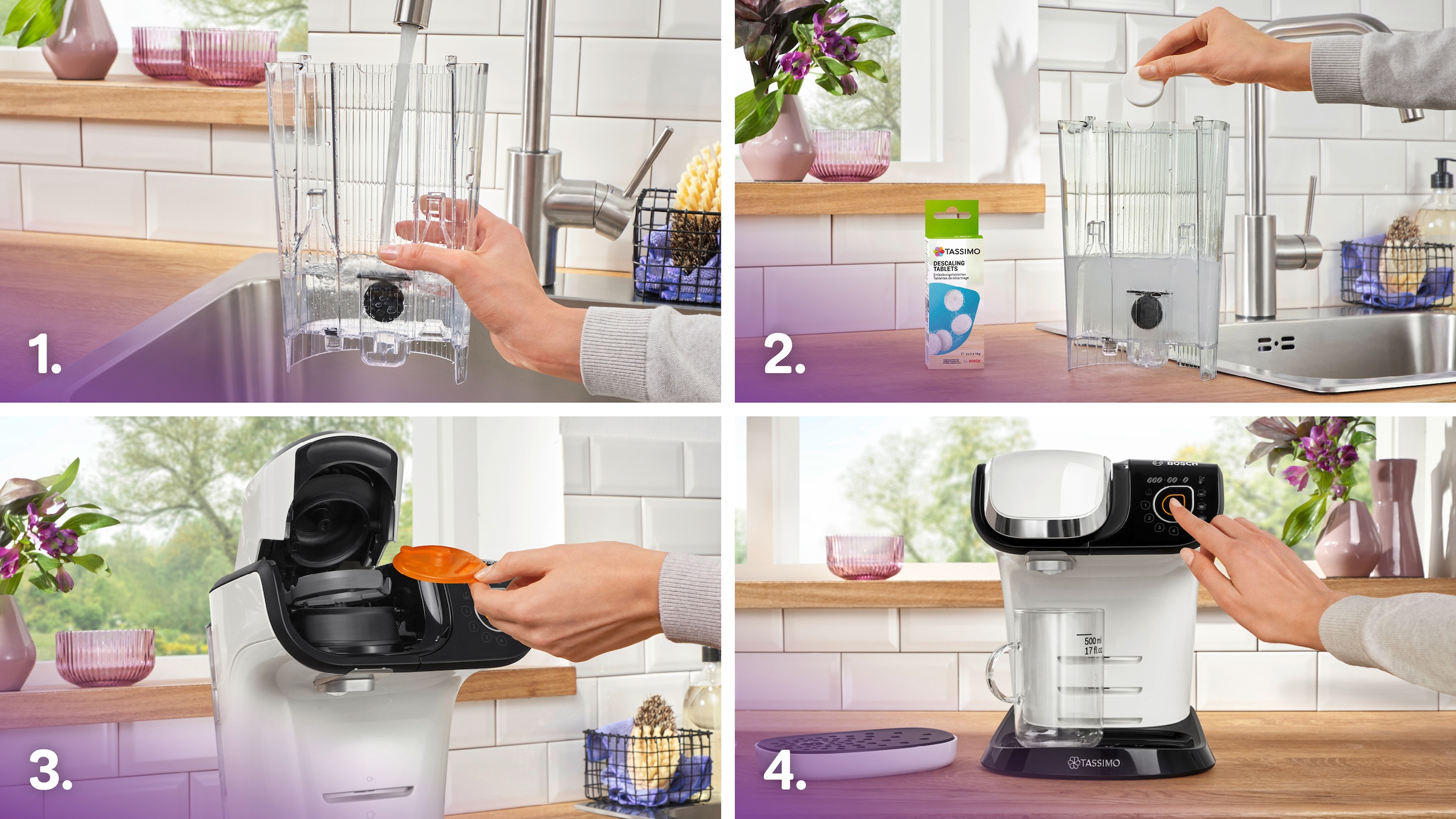 TASSIMO Kapselmaschine »My Way 2 TAS6502,« mit Wasserfilter BRITA MAXTRA, Personalisierung, über 70 Getränke