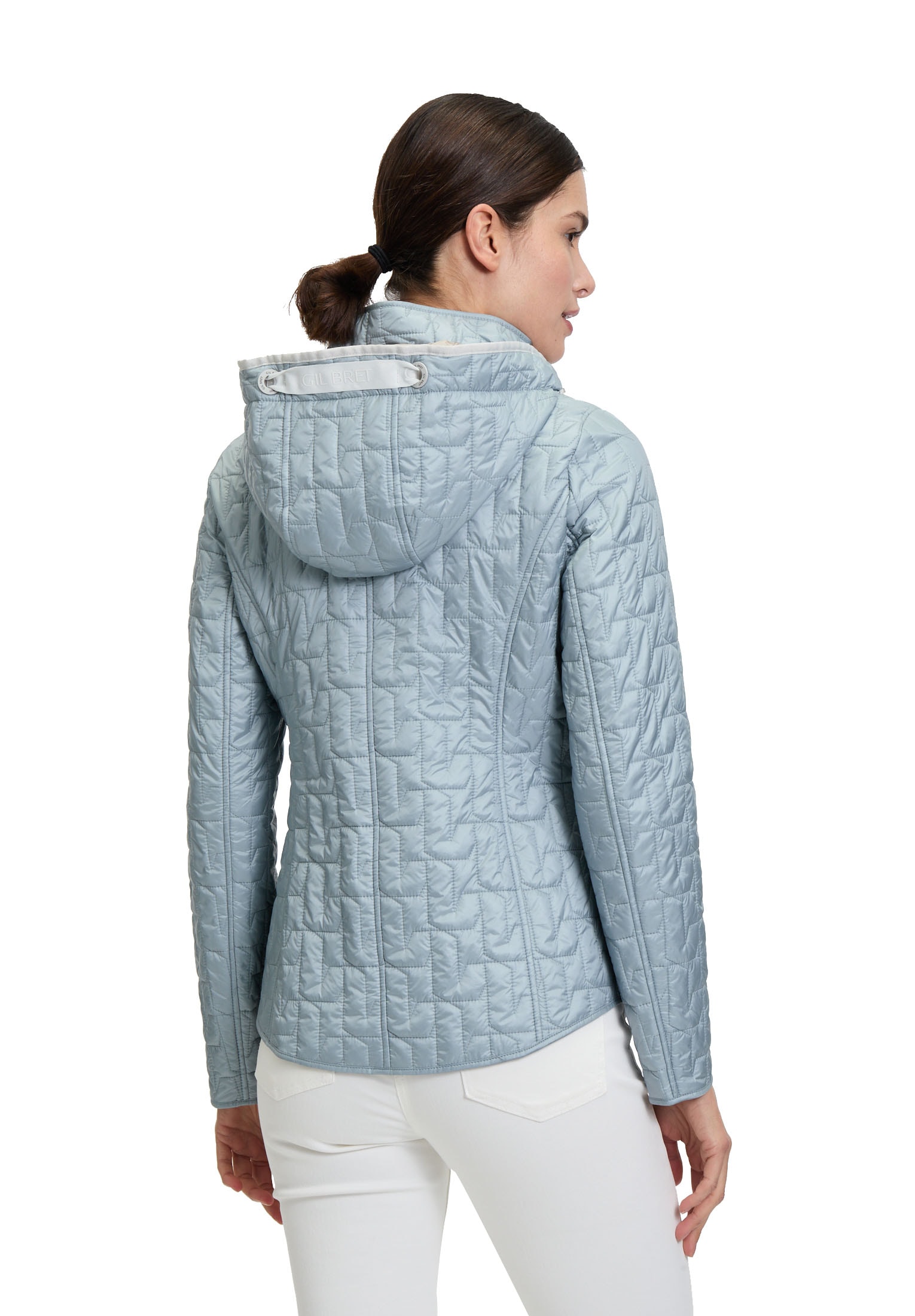 Gil Bret Steppjacke, mit Kapuze, mit Kapuze und Reißverrschluss