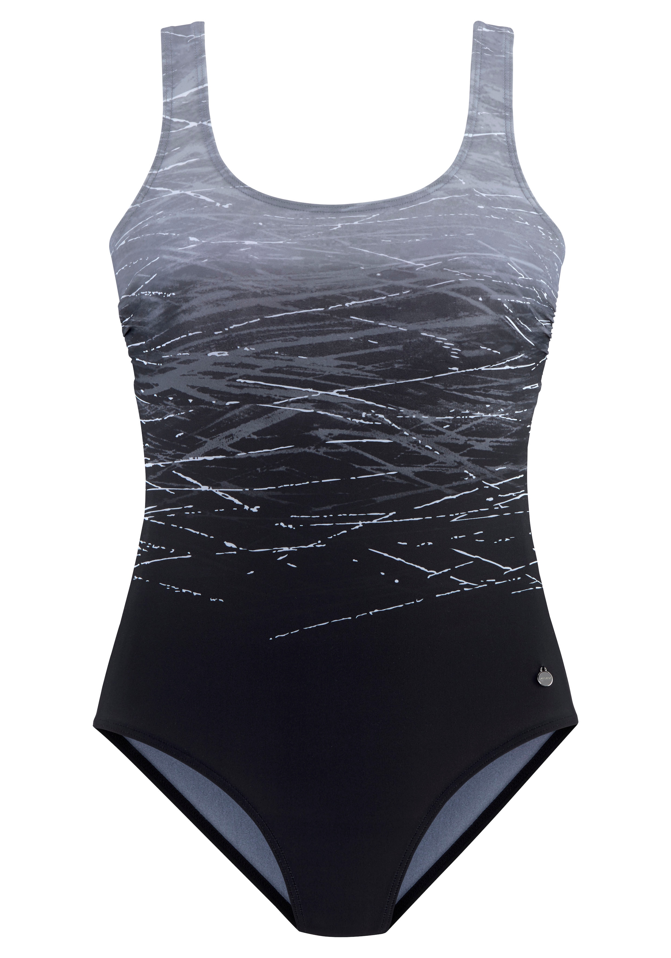 2. Bild von LASCANA Badeanzug, mit Batikprint und Shaping-Effekt