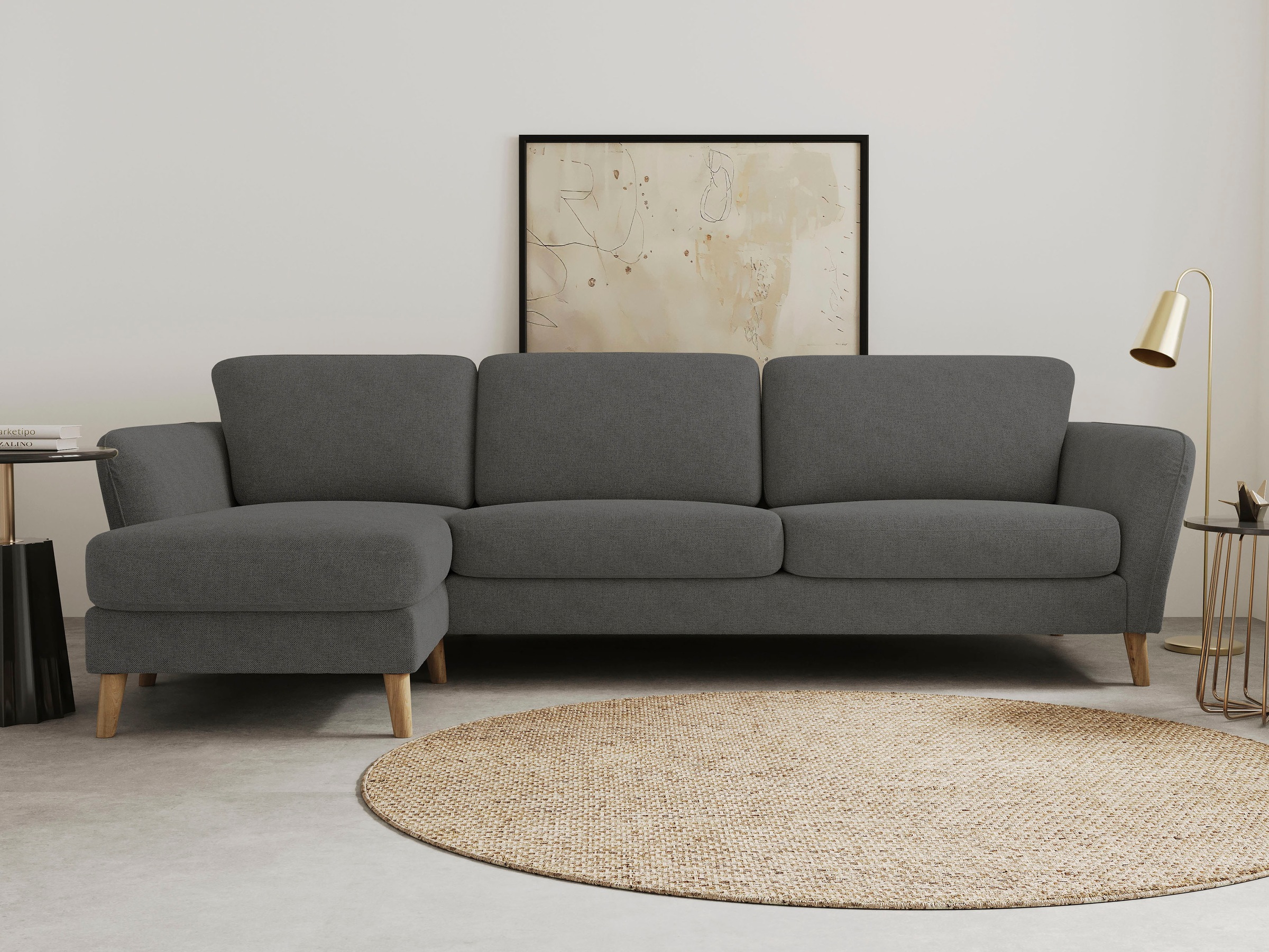 Home affaire Ecksofa »MARSEILLE (279/152cm),L-Form, Rec. rechts/links, vers günstig online kaufen