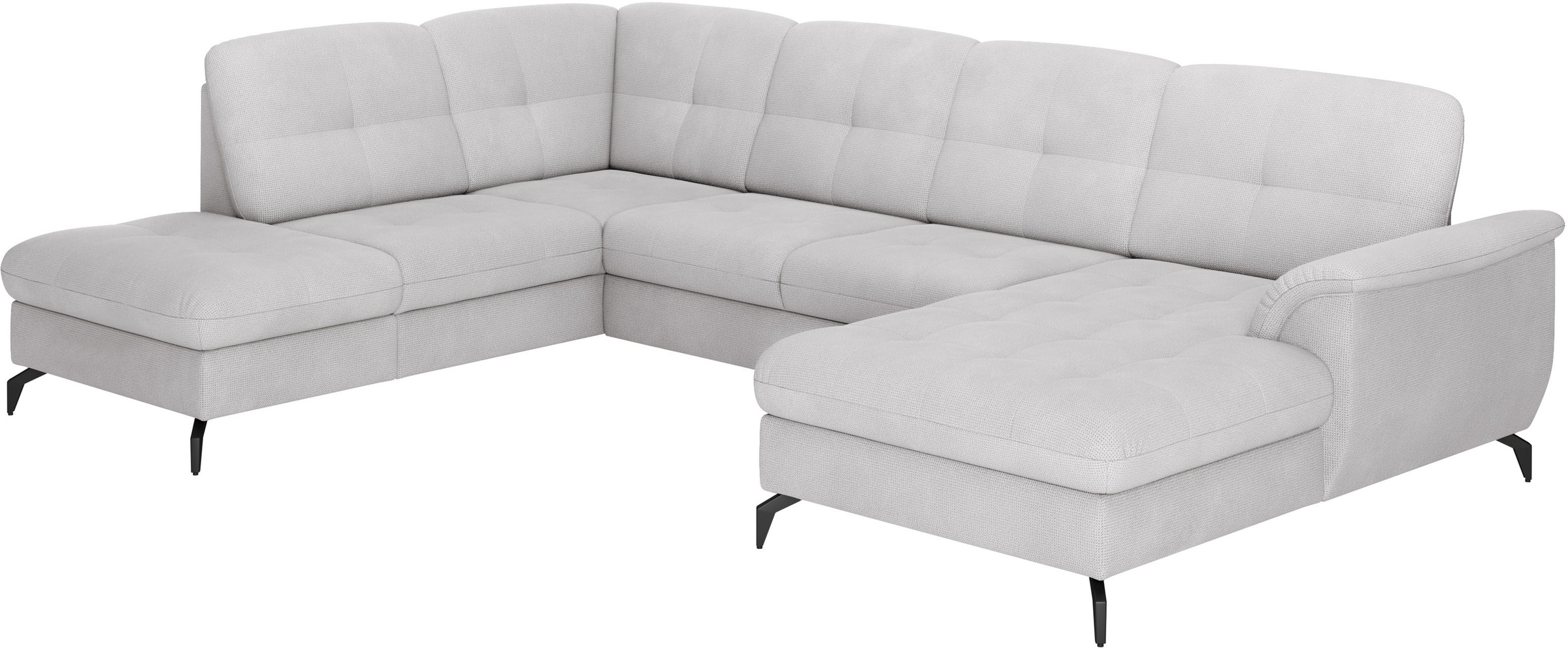 sit&more Wohnlandschaft »Zora U-Form«, wahlweise mit Bettfunktion und Bettkasten