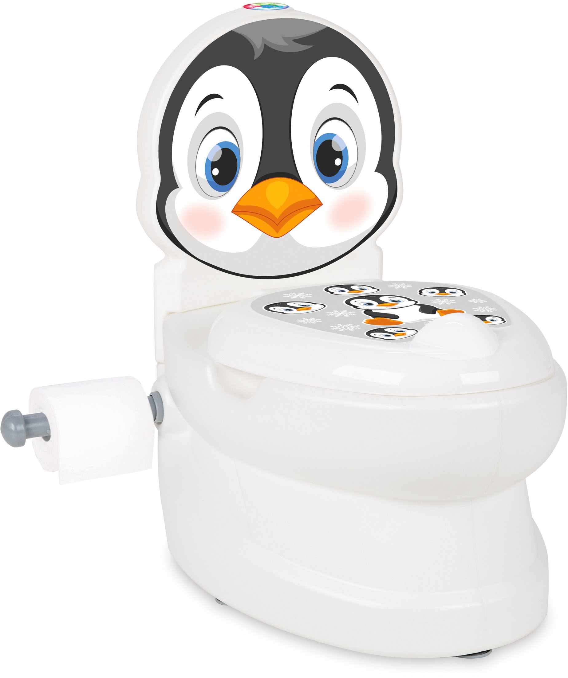 Toilettentrainer »Meine kleine Toilette, Pinguin«, mit Licht und Sound