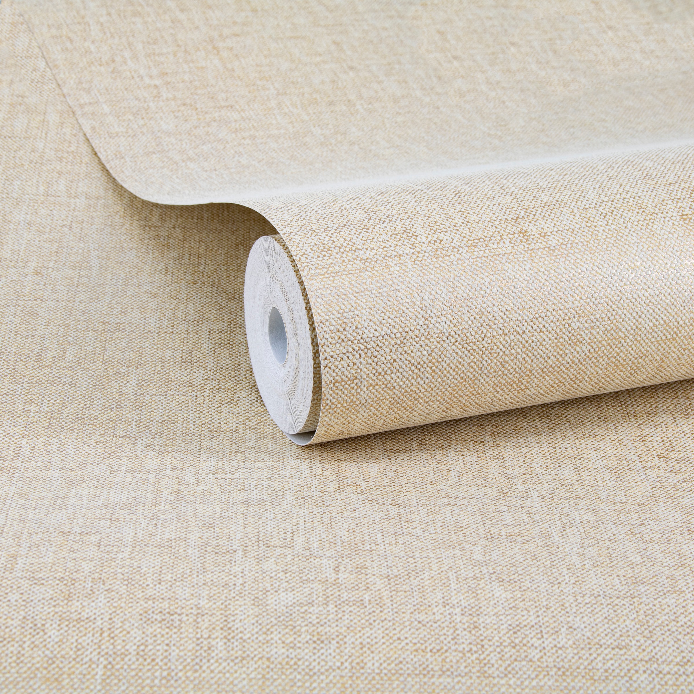 WOW Vliestapete »LINEN SHIMMER«, uni, Design Tapeten