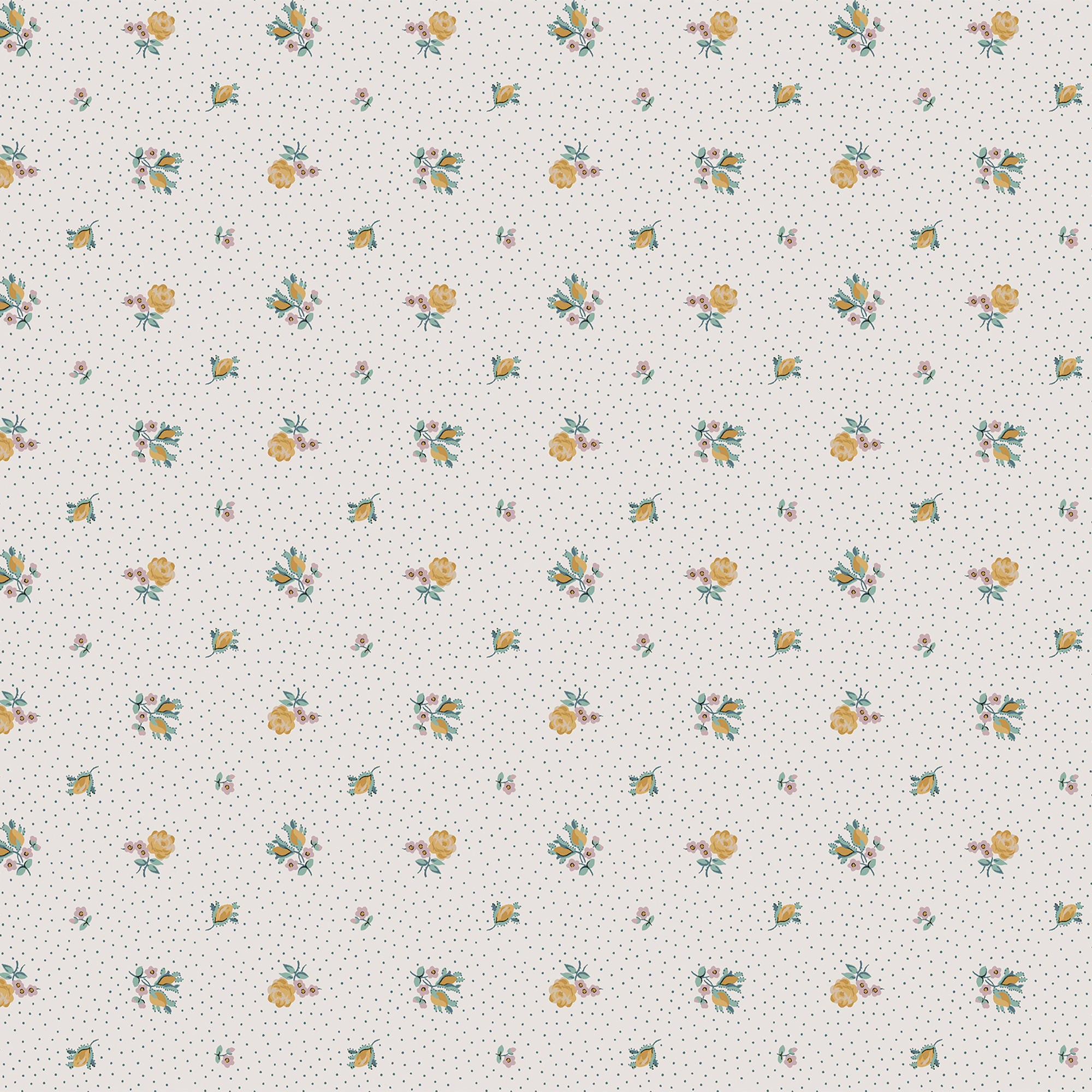 LAURA ASHLEY Vliestapete »ClaudiaÃƒÂ¢Ã¢â€šÂ¬Ã¢â€žÂ¢s Friend« geblümt glatt 10mx52cm (ca. 5m2)