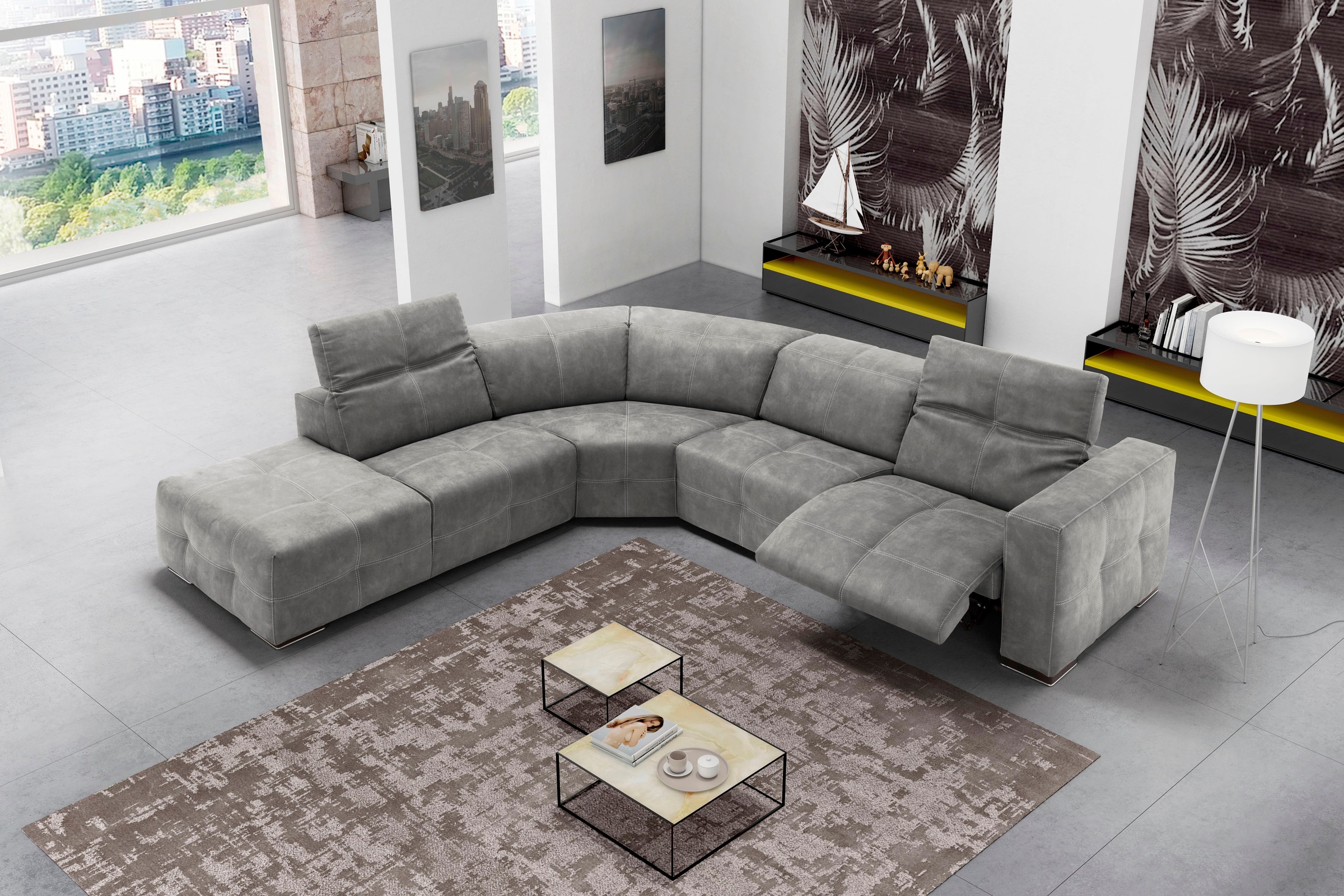 Egoitaliano Ecksofa »Sauvanne, Designsofa der Extraklasse, elegant und bequ günstig online kaufen