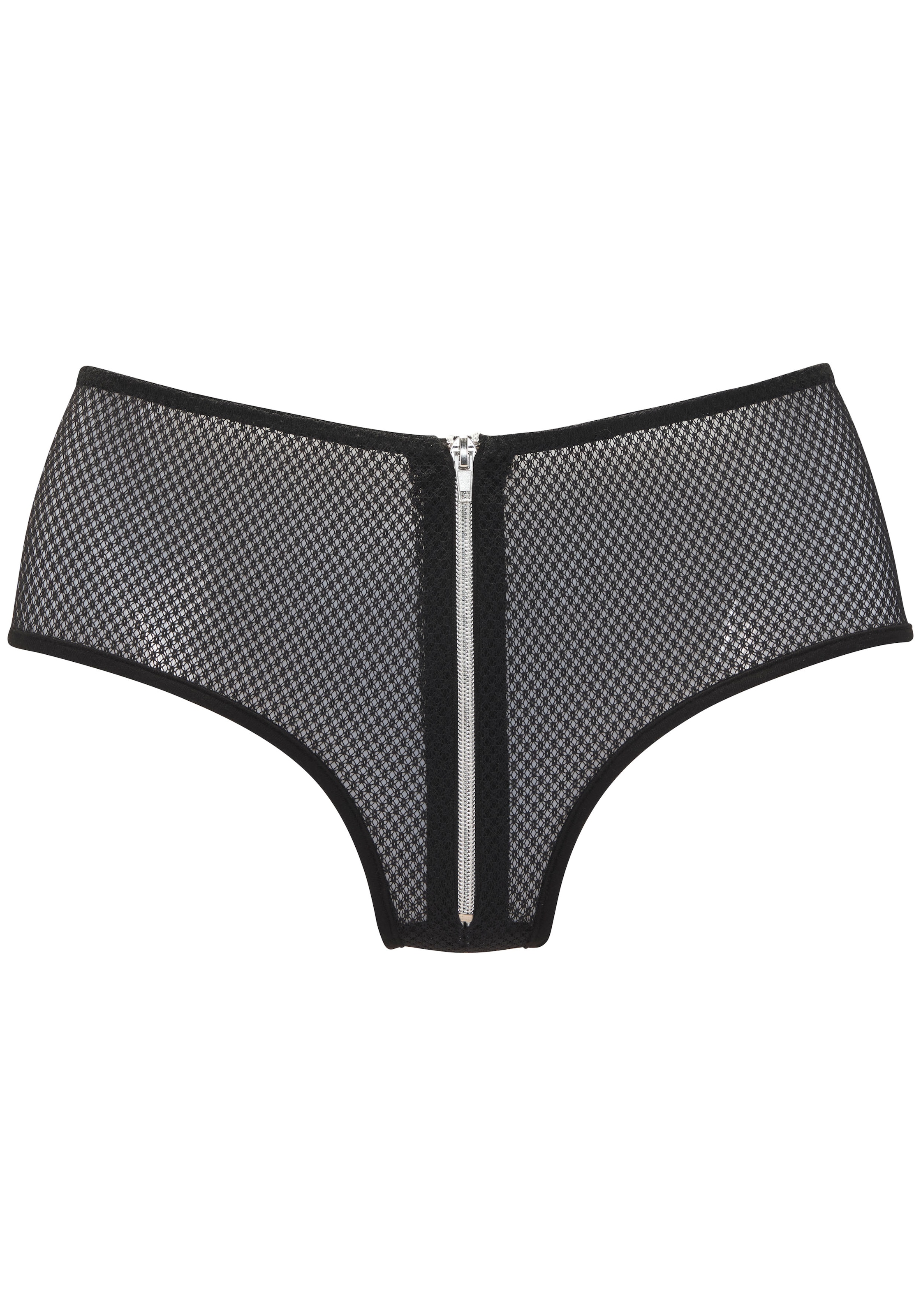 petite fleur gold Panty aus transparentem Netz-Material, Reizwäsche