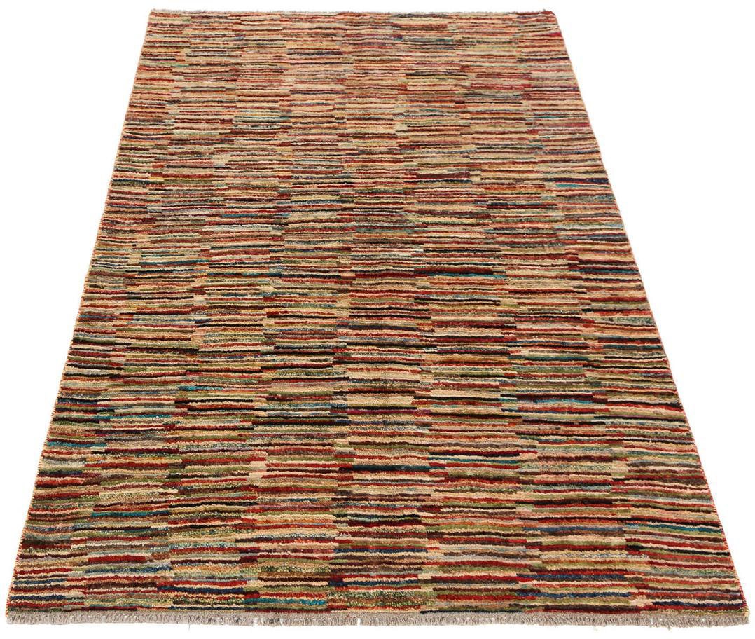 morgenland Wollteppich »Streifen Multicolore 178 x 119 cm«, rechteckig, 8 m günstig online kaufen