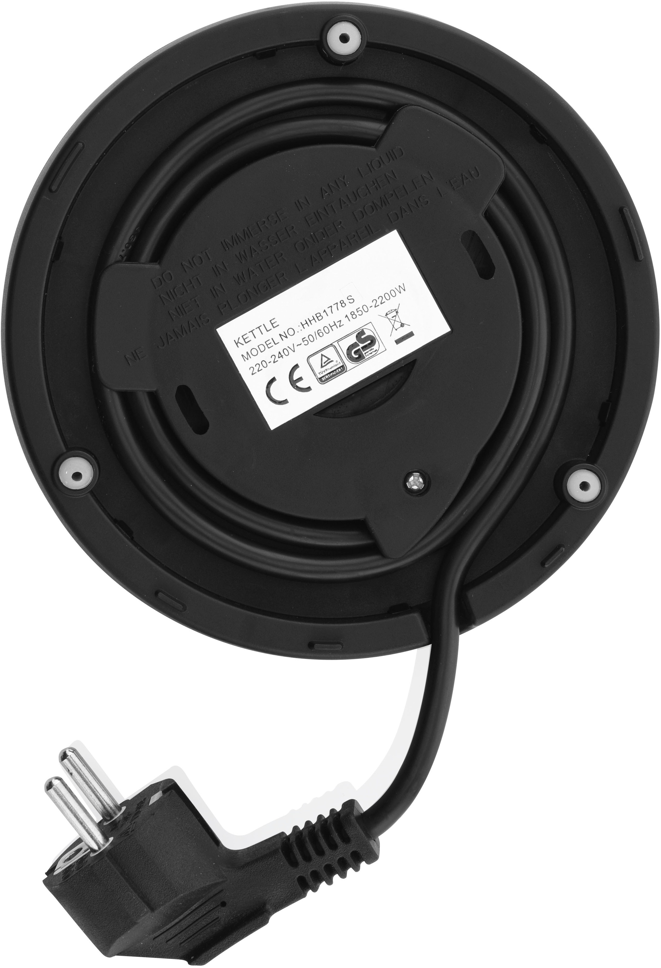 Hyundai Wasserkocher »HYUVK741«, 1,7 l, 2200 W