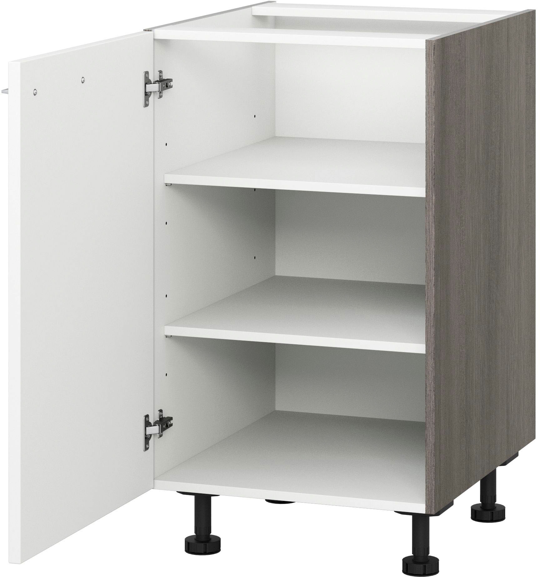 KOCHSTATION Unterschrank "KS-Trea U40" mit zwei Einlegeböden, Breite 40 cm, günstig online kaufen