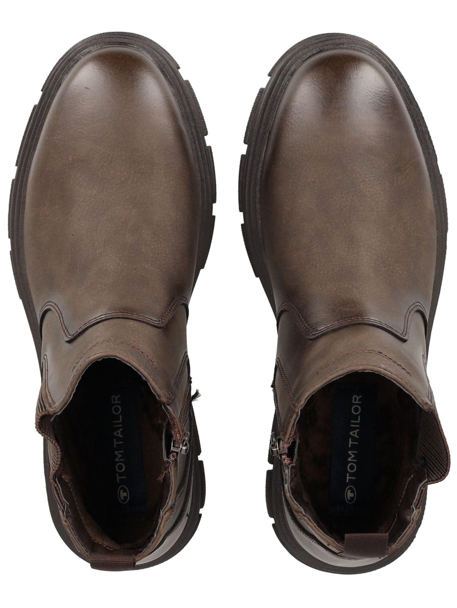 TOM TAILOR Stiefelette »Tom Tailor Stiefelette Lederimitat/Textil«