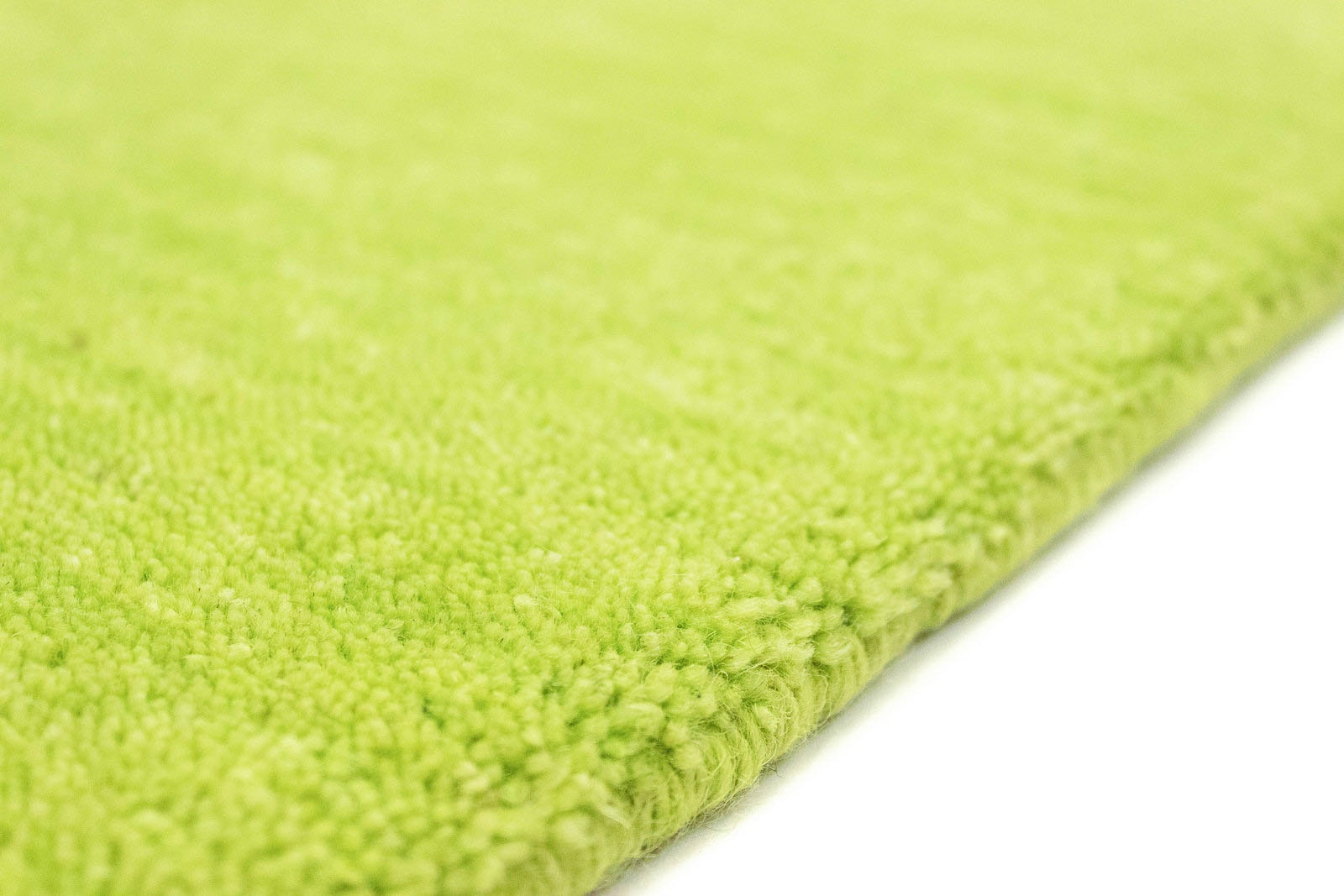 morgenland Wollteppich »Uni - Gabbeh Teppich - Softy«, rechteckig, 1,6 mm Höhe, Gabbeh Optik, Uni Farben, reine Wolle, sehr weicher Flor, Wohnzimmer