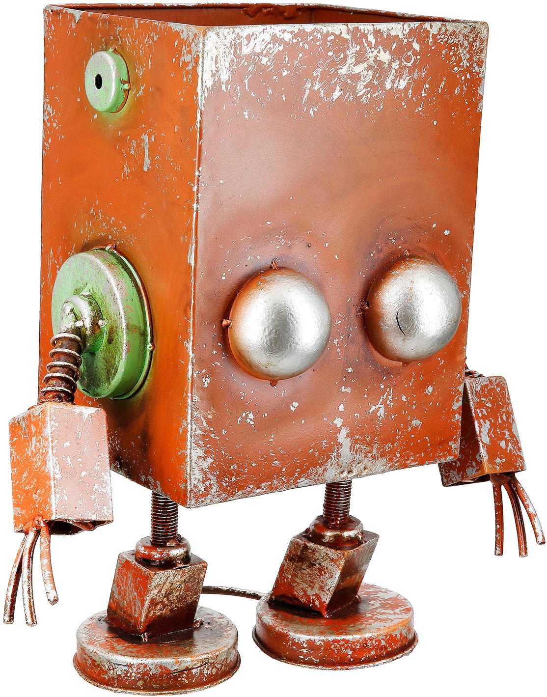 Casablanca by Gilde Übertopf »Übertopf Roboter Robotic rostbraun H. 37,5 cm«, (1 St.)