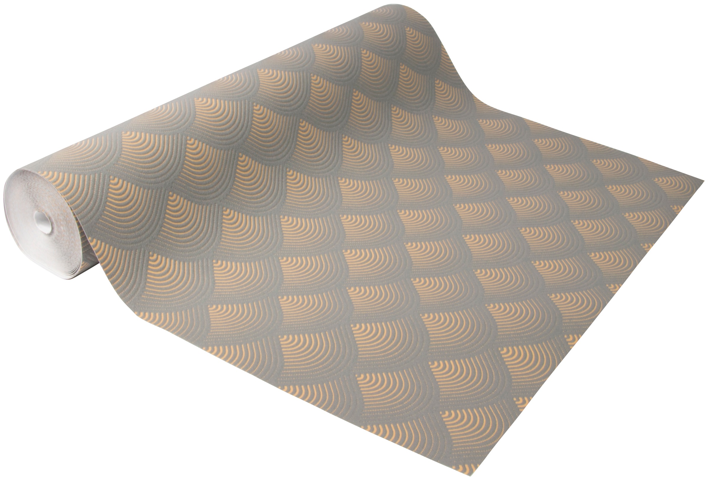 Superfresco Easy Vliestapete »Rodeo« geometrisch aufgeschäumt Antrazhit - 10mx52cm