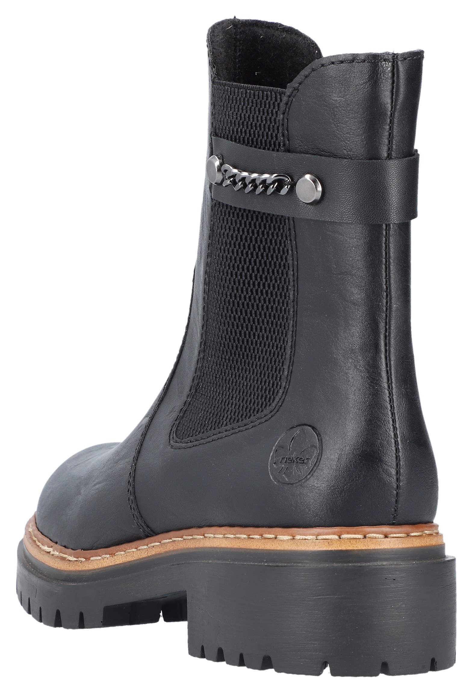 Rieker Chelseaboots, mit feiner Zierkette