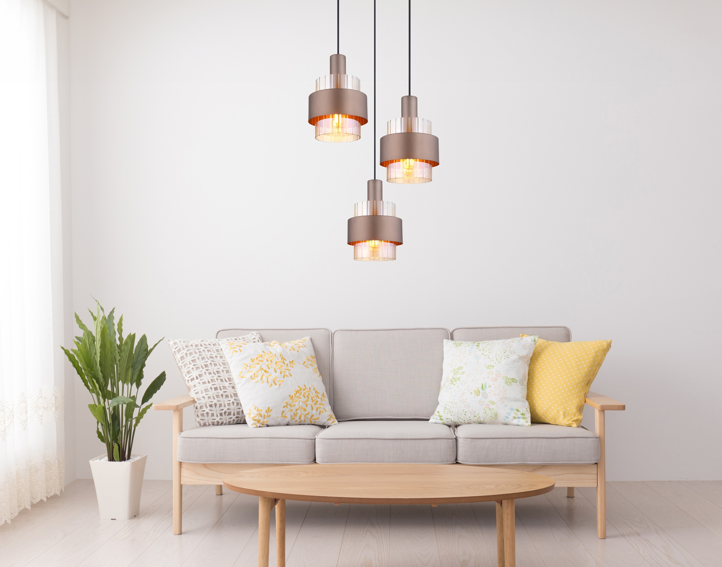 GLOBO LIGHTING Hängeleuchte »MILLEY« E27 1 Stk. Hängelampe/Pendelleuchte/Es günstig online kaufen