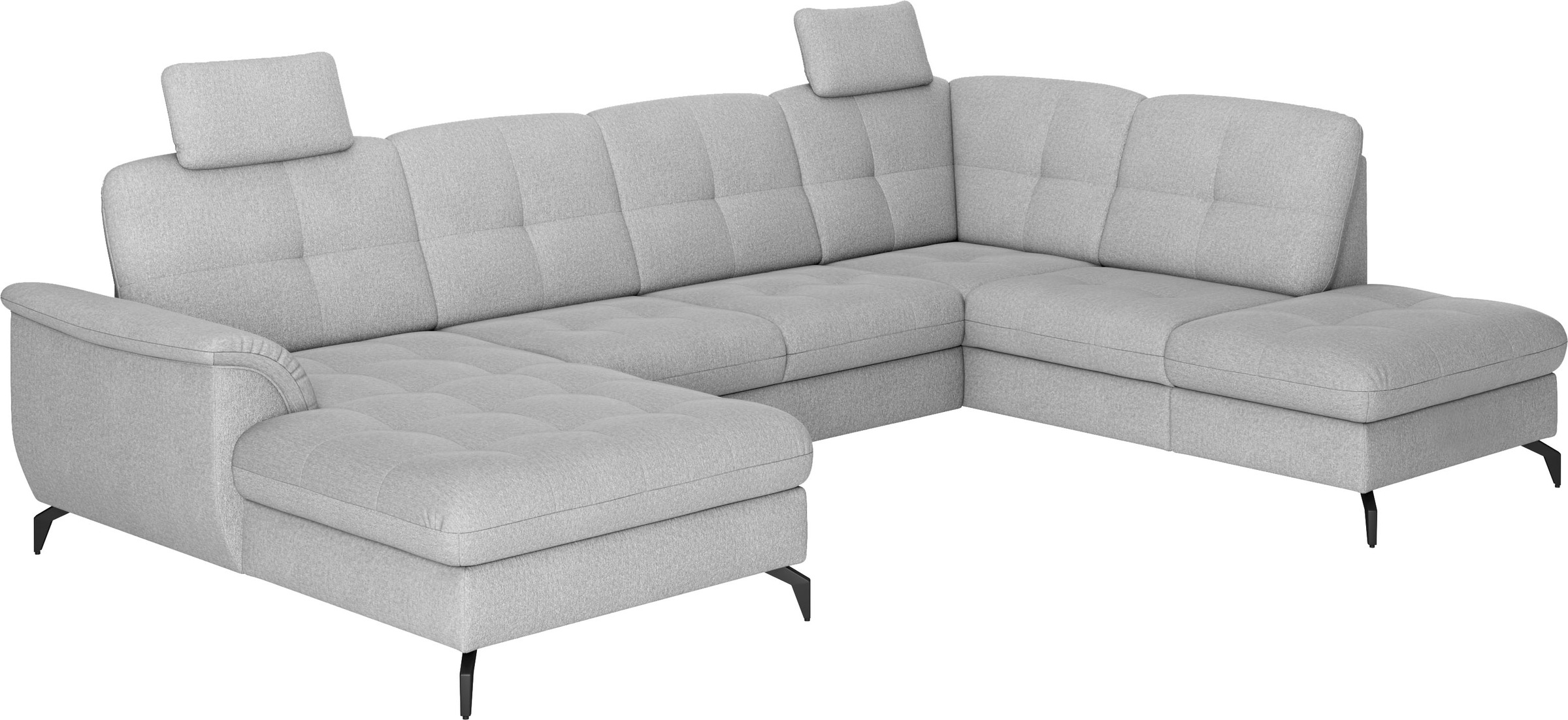 sit&more Wohnlandschaft »Zora U-Form«, wahlweise mit Bettfunktion und Bettkasten