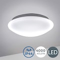 B.K.Licht LED Deckenleuchte, LED-Board, Neutralweiß, LED Bad Deckenlampe Design Deckenstrahler IP44 Badezimmer Küche Flur