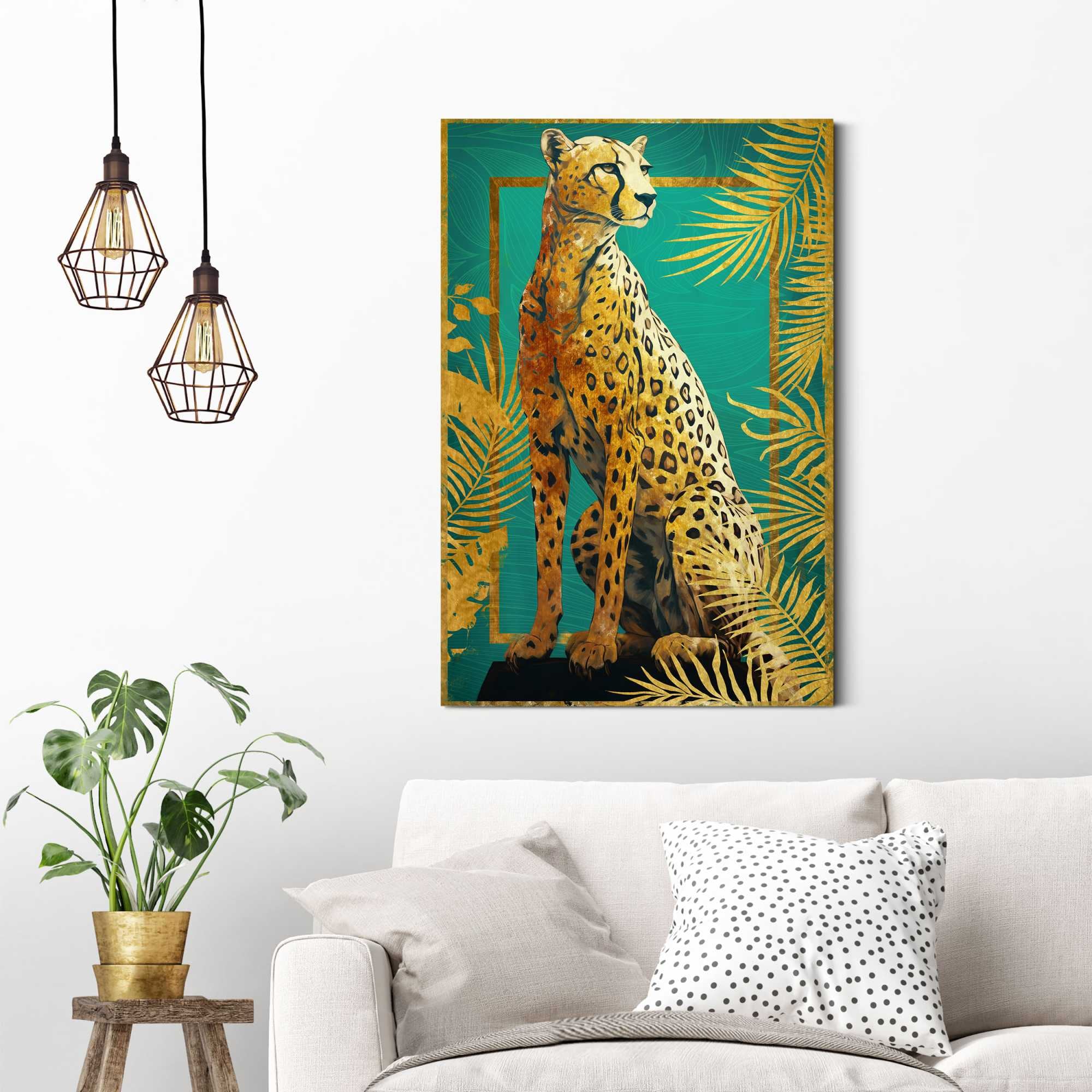 Reinders Deco-Panel "Cheetah Pose" günstig online kaufen