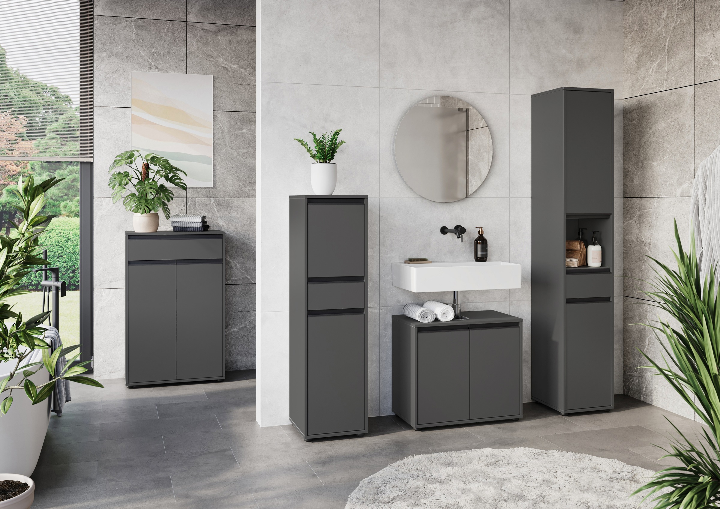 GERMANIA Badmöbel-Set »Lemont« 2 Stk. tlg. günstig online kaufen