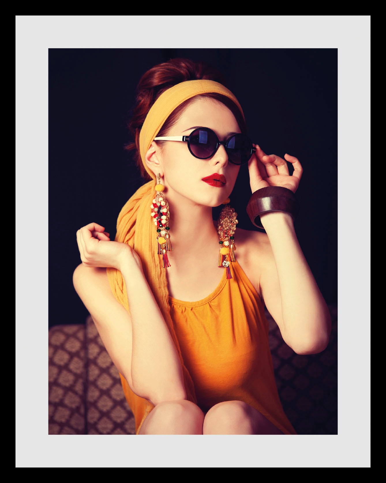 queence Bild »Sissy«, Frau-Bilder von Frauen-Art-Kunst-Fashion-Mode-Magazin günstig online kaufen