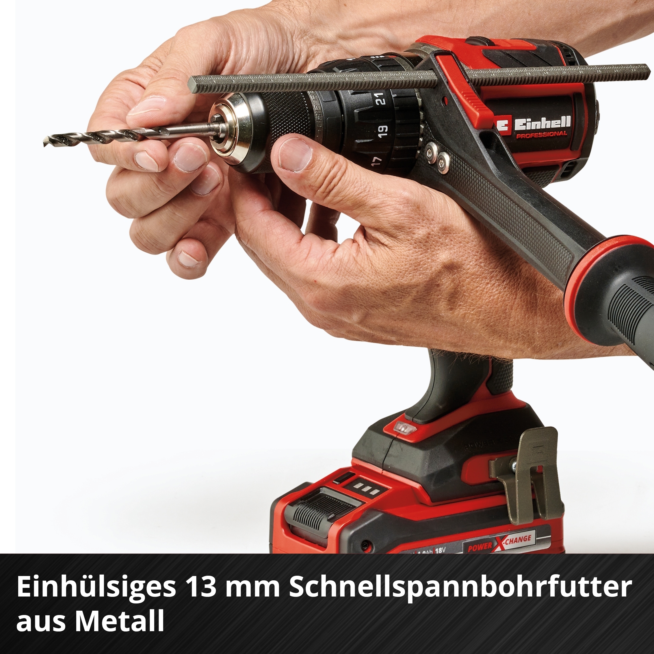 Einhell Akku-Schlagbohrschrauber »TP-CD 18/120 Li-i BL - Solo«, Mitglied der Power X-Change Familie, ohne Akku