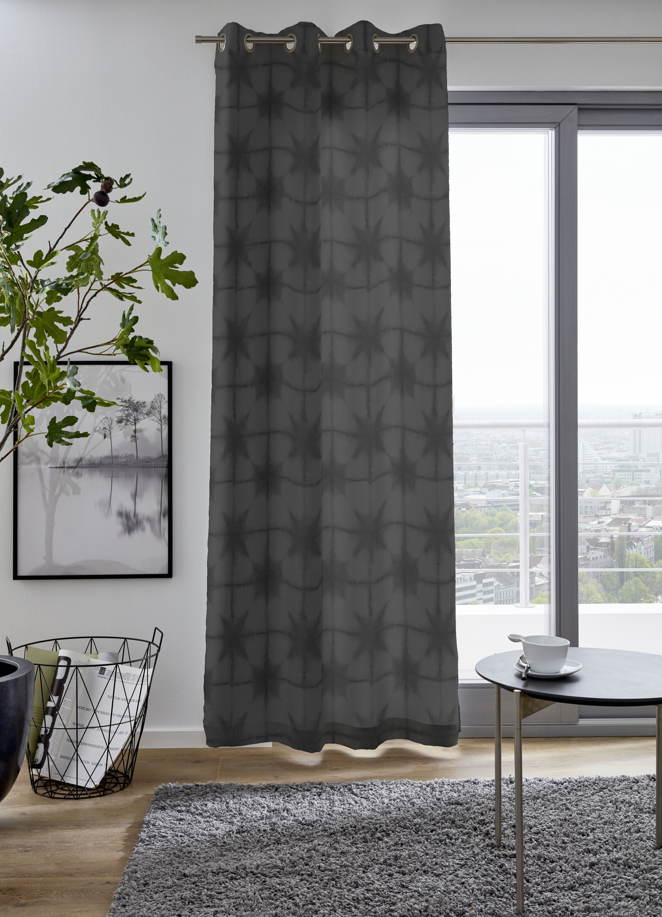 my home Vorhang »OSLO« Ösen 1 Stk. tlg. , verschiedene Größen