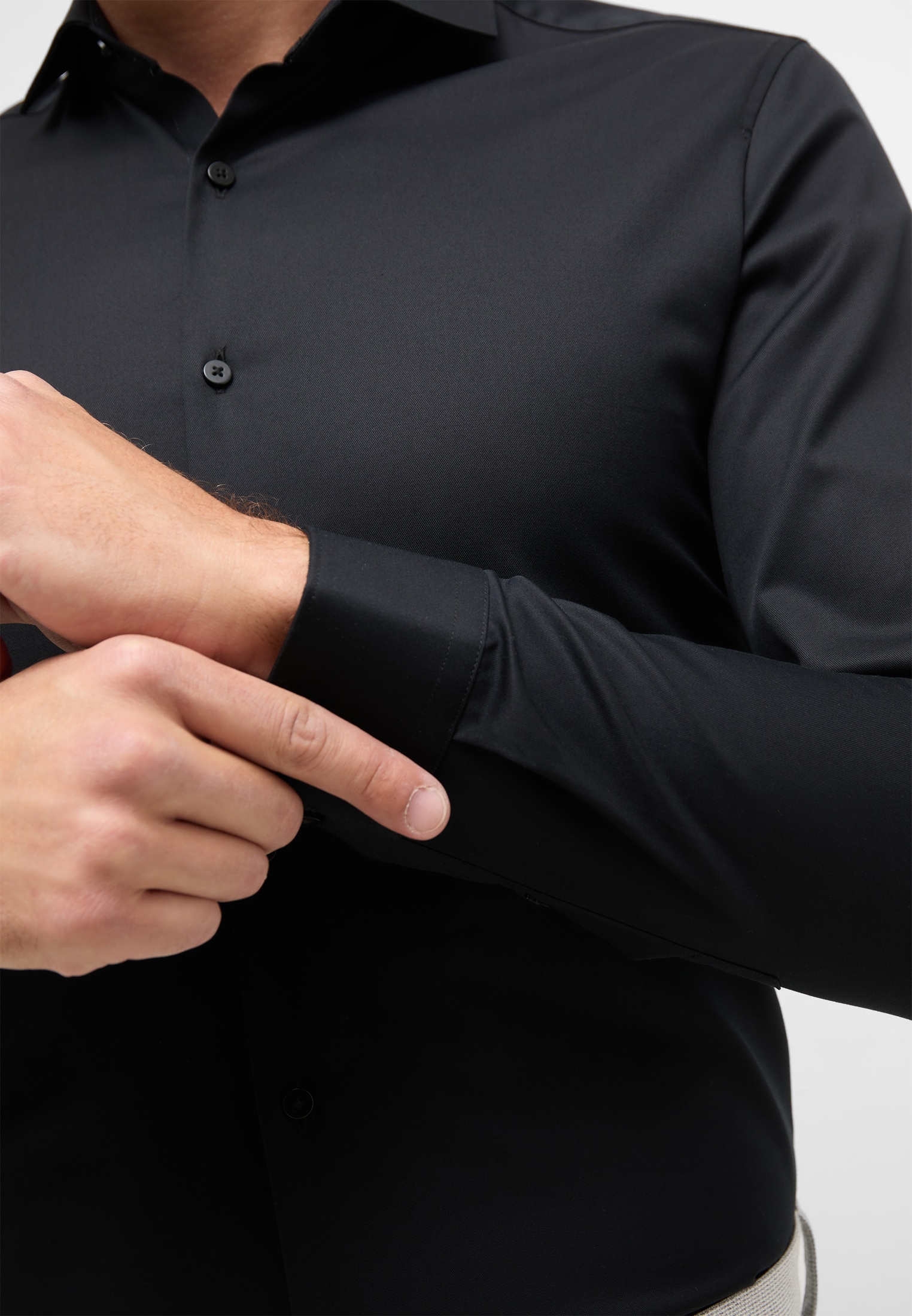 Eterna Langarmhemd »SUPER SLIM«, NON IRON (bügelfrei)
