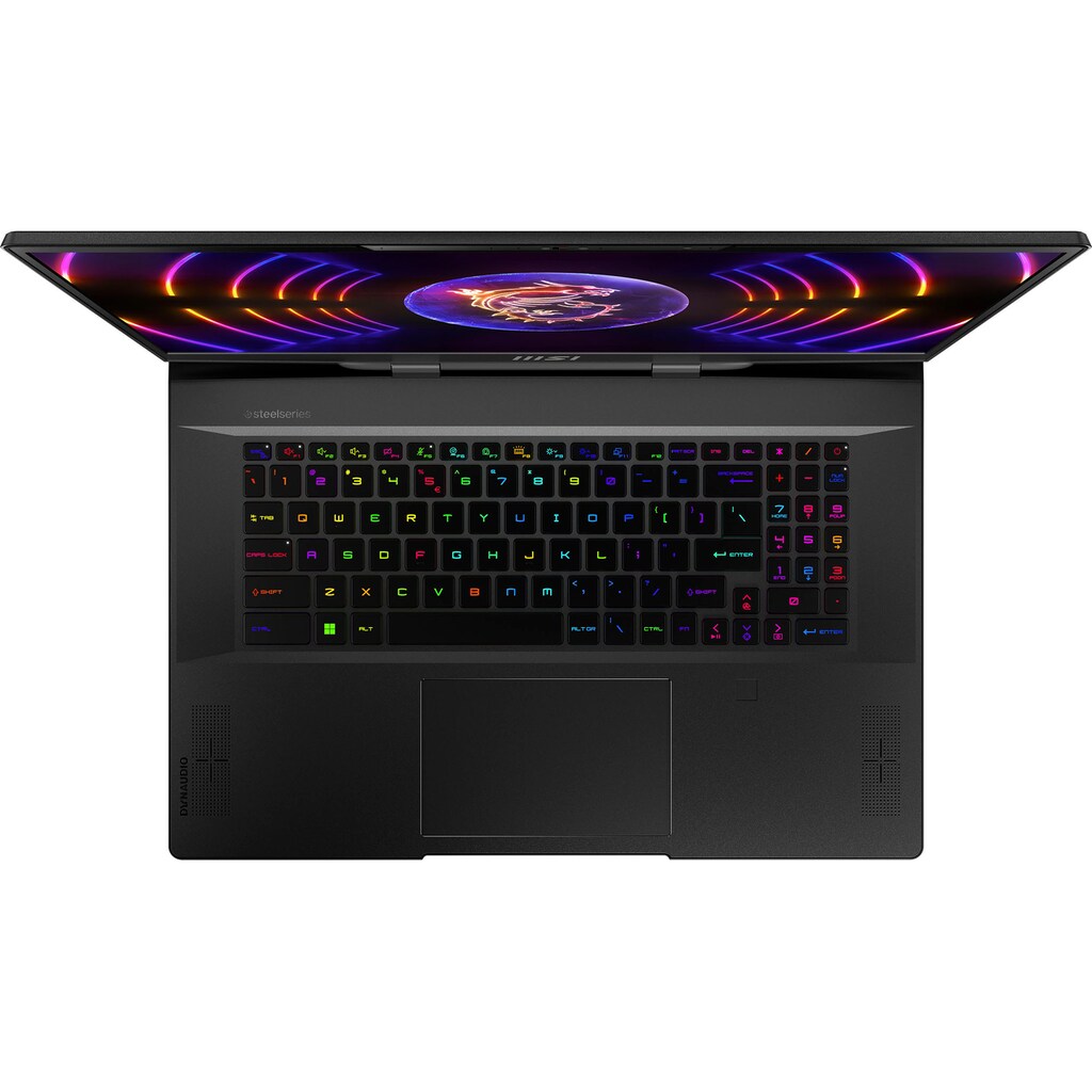 MSI Gaming-Notebook »Stealth 17 Studio A13VH-014«, 43,9 cm, / 17,3 Zoll, Intel, Core i9, GeForce RTX 4080, 2000 GB SSD