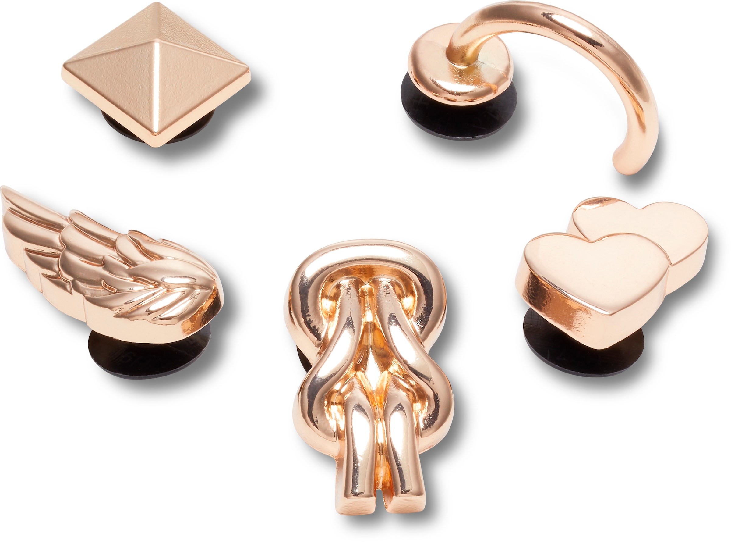 Crocs Schuhanstecker »Jibbitz - Elevated Gold Gurl« Set, Kein Spielzeug. Ni günstig online kaufen