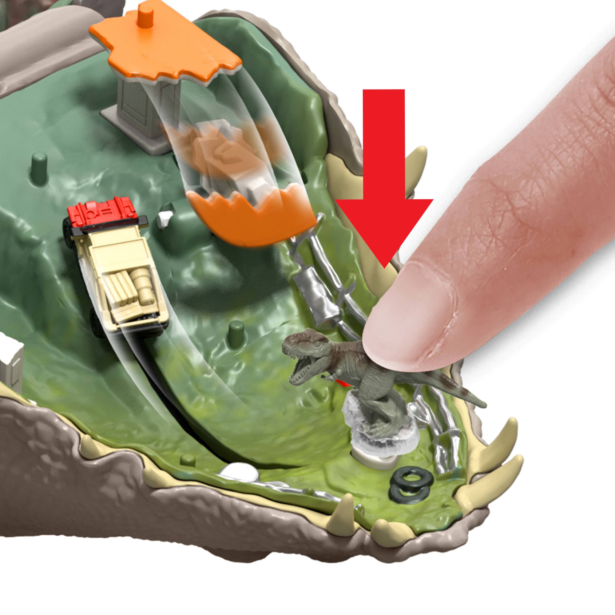 Mattel® Actionfigur »Jurassic World Micro Compact - Species #1«