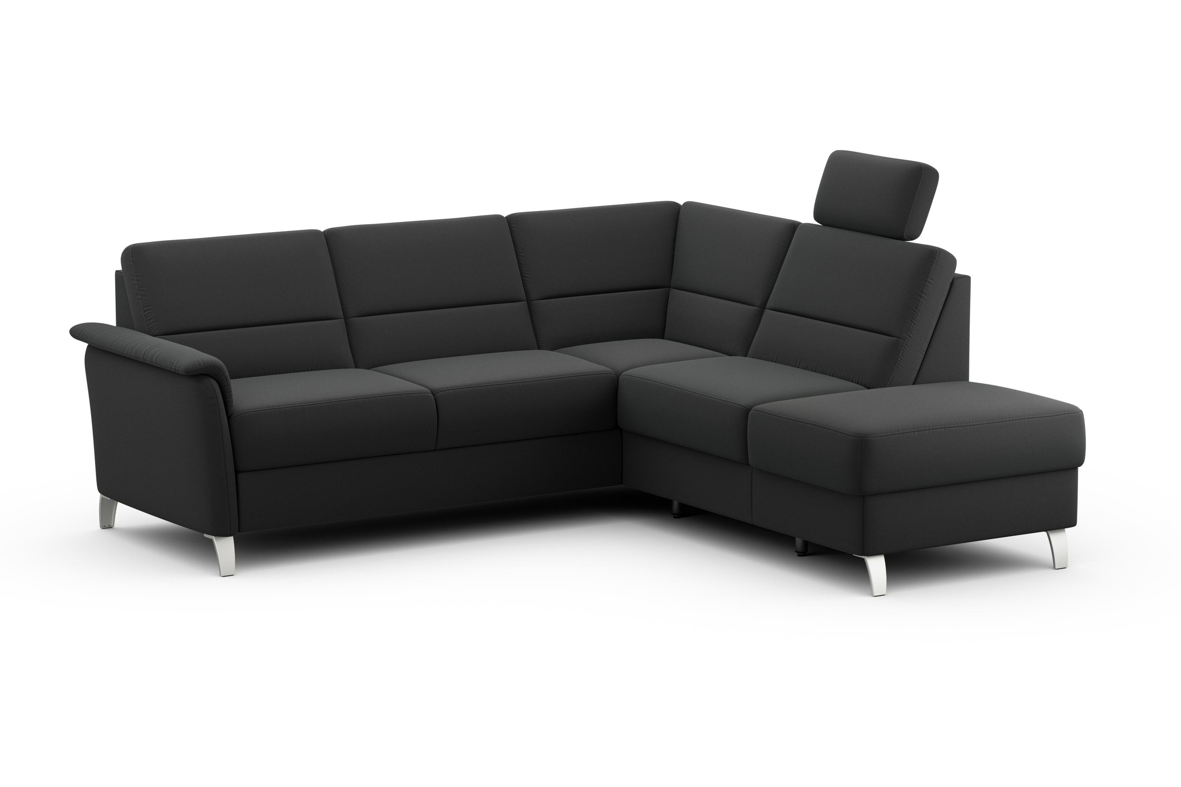 sit&more Ecksofa »Palmera L-Form«, Federkern, wahlweise mit Bettfunktion un günstig online kaufen