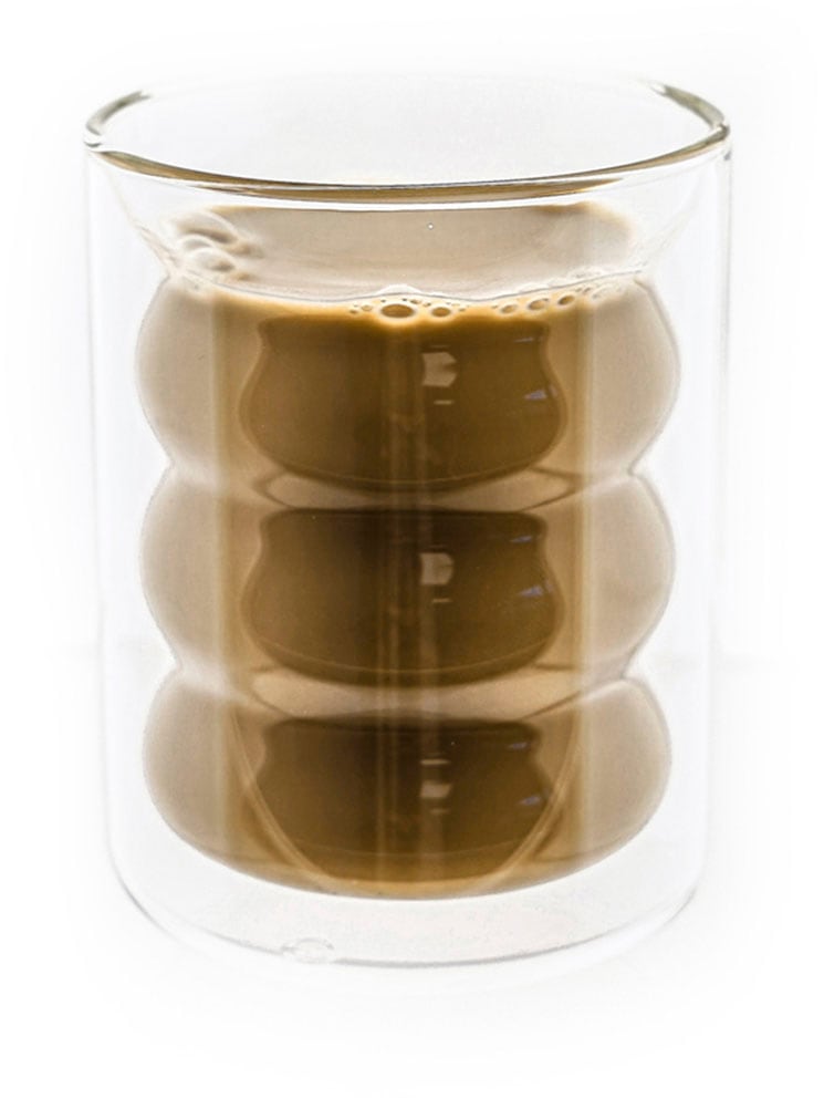 Mulex Latte-Macchiato-Glas »Mulex Gläser Set San Diego«, (Set, 2 tlg., 2tlg. Gläser Set, je 200 ml), doppelwandig, ideal f. Kaffee, Cappuccino, Latte Macchiatto, 2tlg