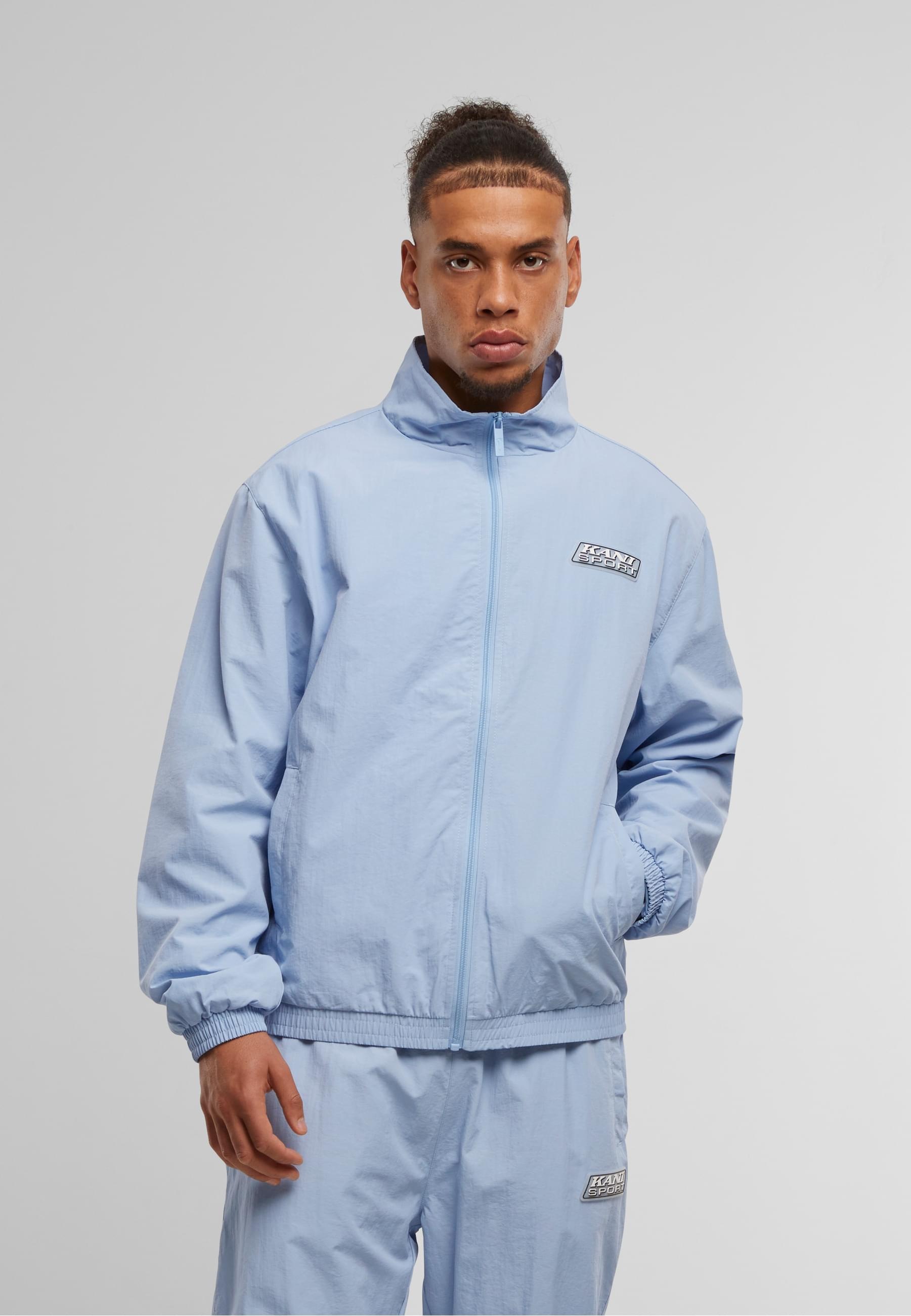 Karl Kani Trainingsjacke »Karl Kani KM-JK035--090-32 Sport Patch Essential Trackjacket« 1 Stk. tlg. ohne Kapuze