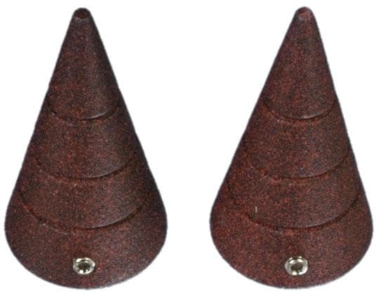 Liedeco Gardinenstangen-Endstück »Kegel mit Rille« für Gardinenstangen Ø 16 günstig online kaufen