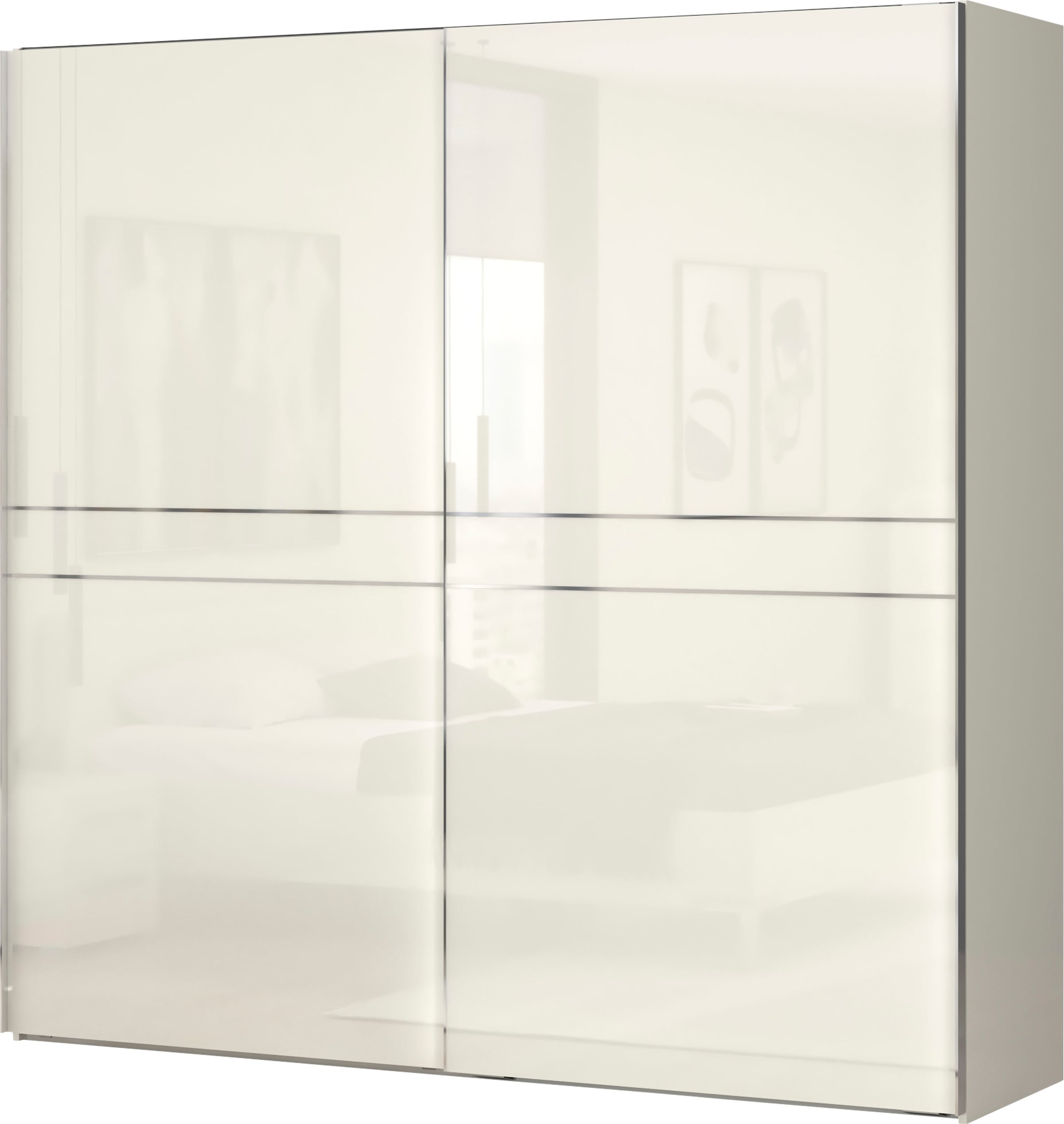 Places of Style Schwebetürenschrank »Piano, FSC-zertifiziert, mit Einlegebö günstig online kaufen