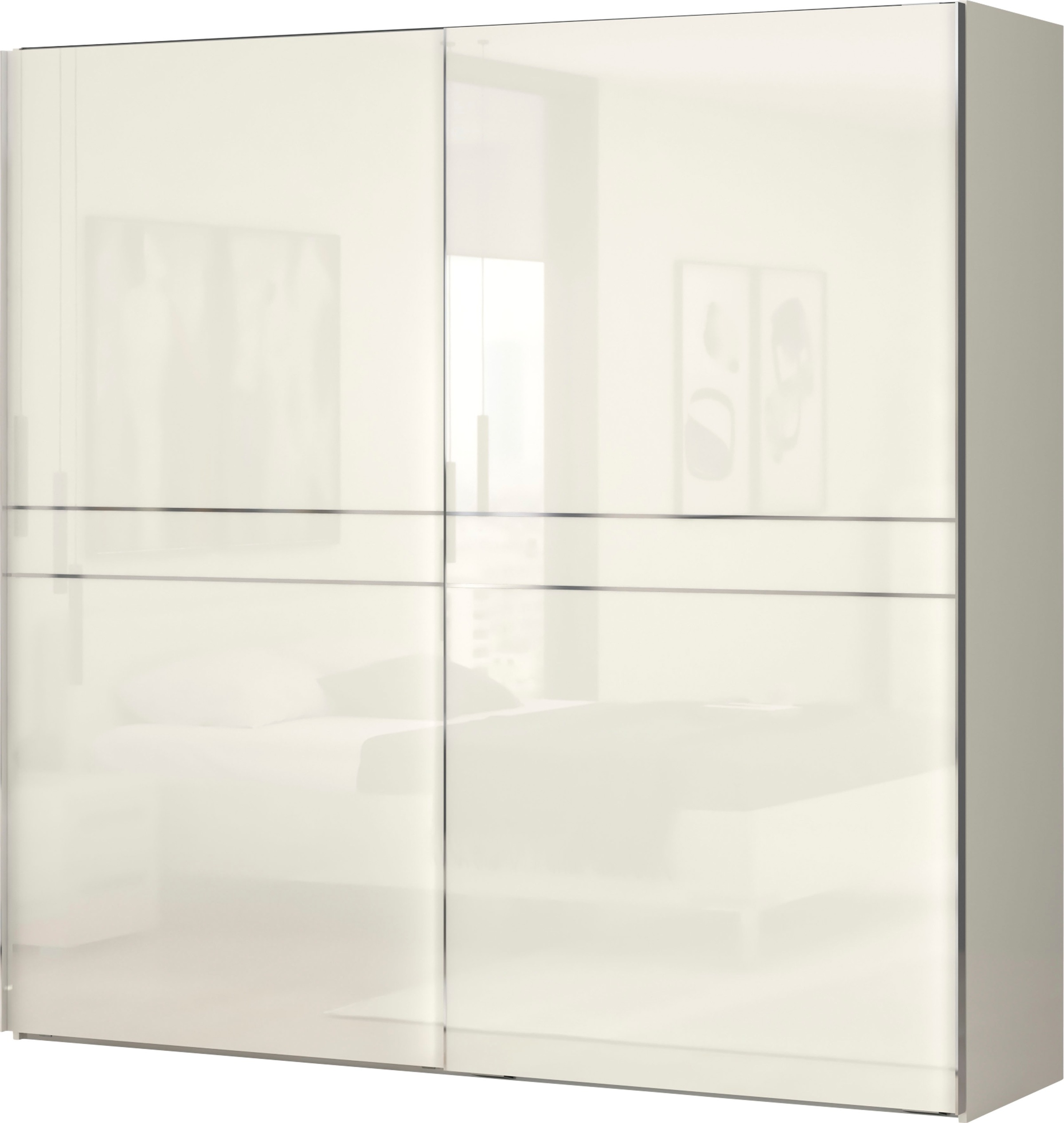 Places of Style Schwebetürenschrank »Piano, FSC-zertifiziert, mit Einlegebö günstig online kaufen