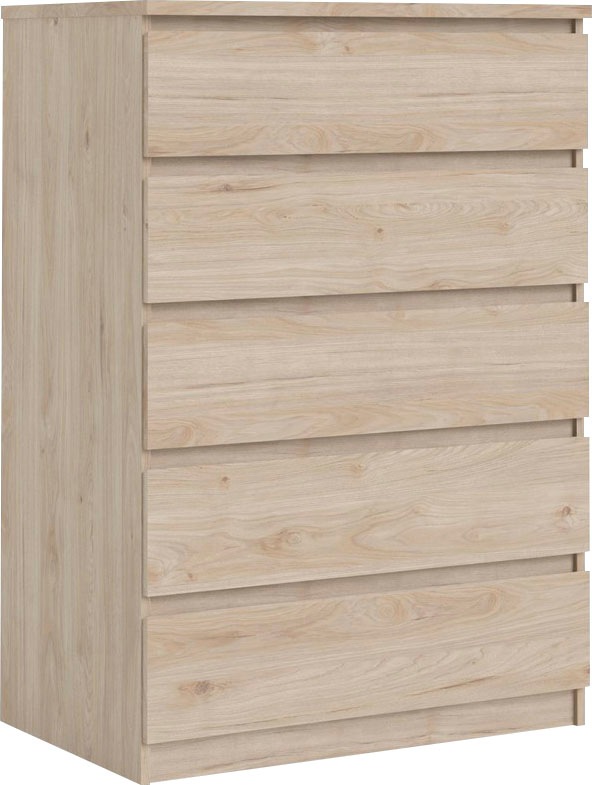 INOSIGN Kommode »Naia, Aufbewahrung, 5 Schubladen, Matt-Optik, grifflose Fr günstig online kaufen