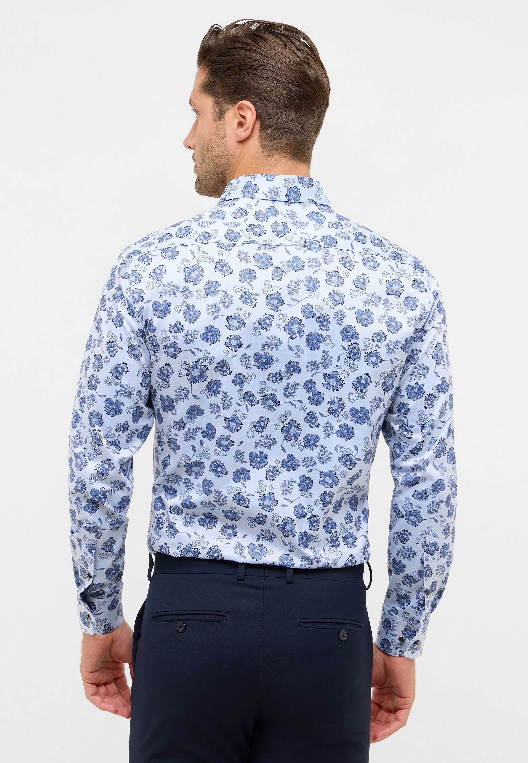 Eterna Langarmhemd »MODERN FIT« NON IRON (bügelfrei)