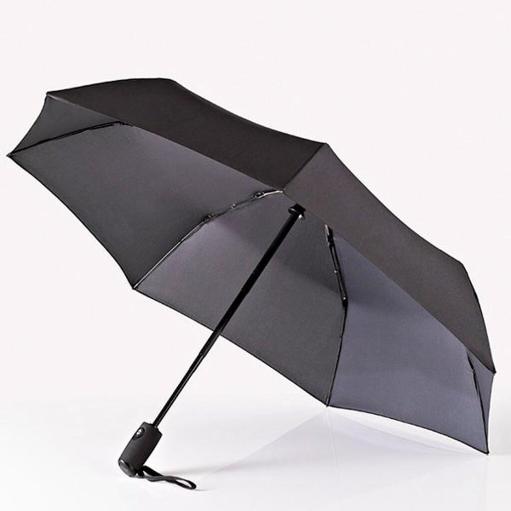 EuroSCHIRM® Taschenregenschirm »birdiepal® select, Automatik, schwarz«
