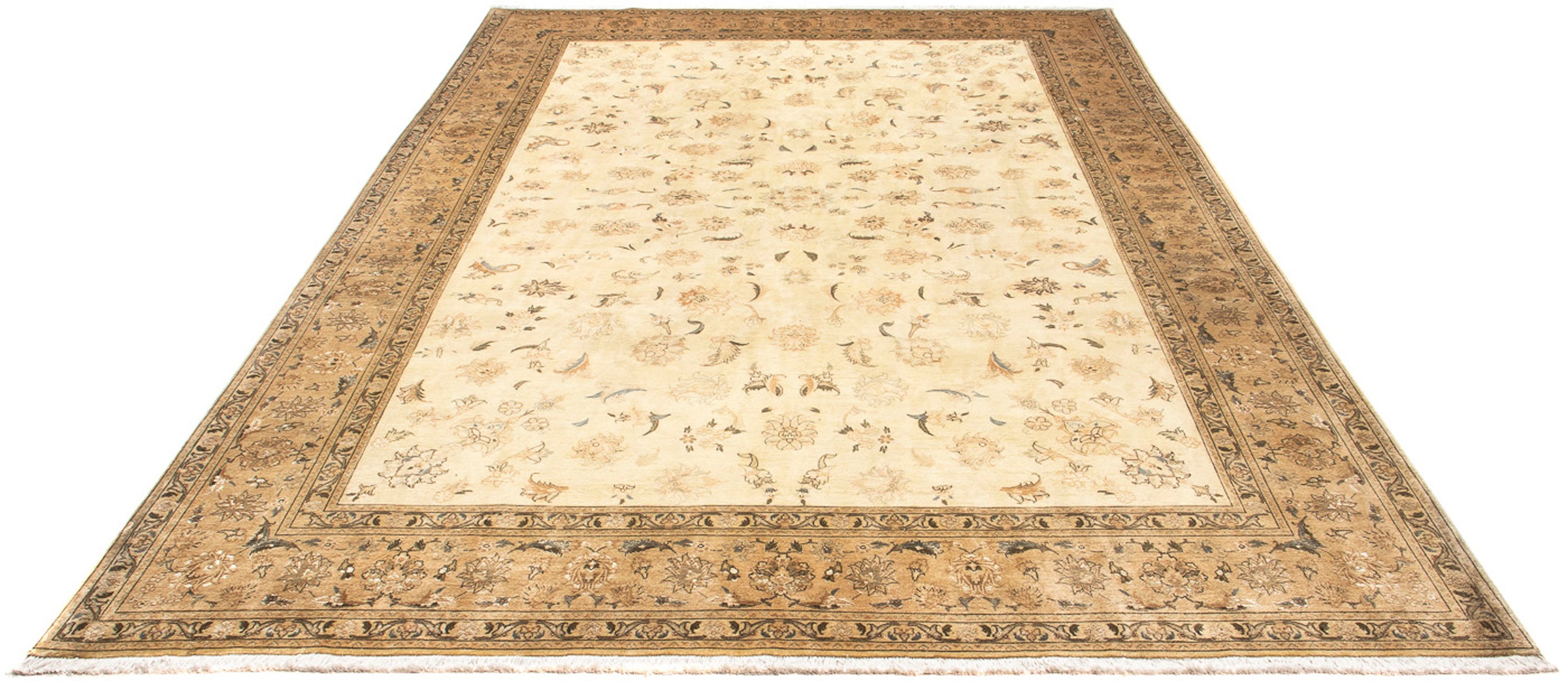 morgenland Orientteppich »Perser - Täbriz - Royal - 308 x 201 cm - beige«, günstig online kaufen