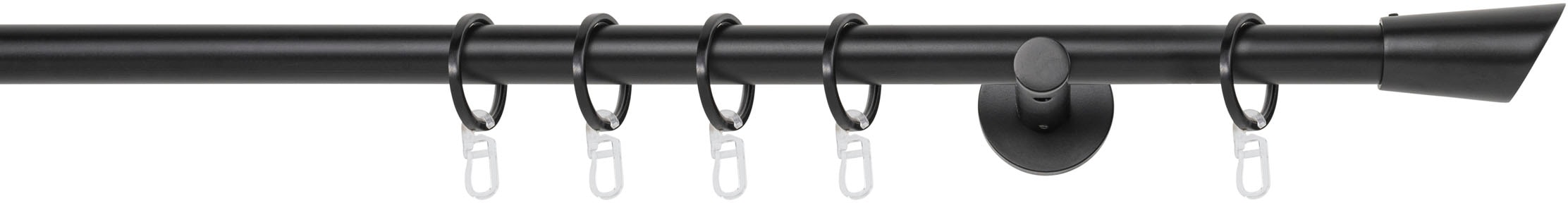 mydeco Gardinenstange »20mm Match Wandträger 6,5 cm«, 1 läufig-läufig, Fixmaß