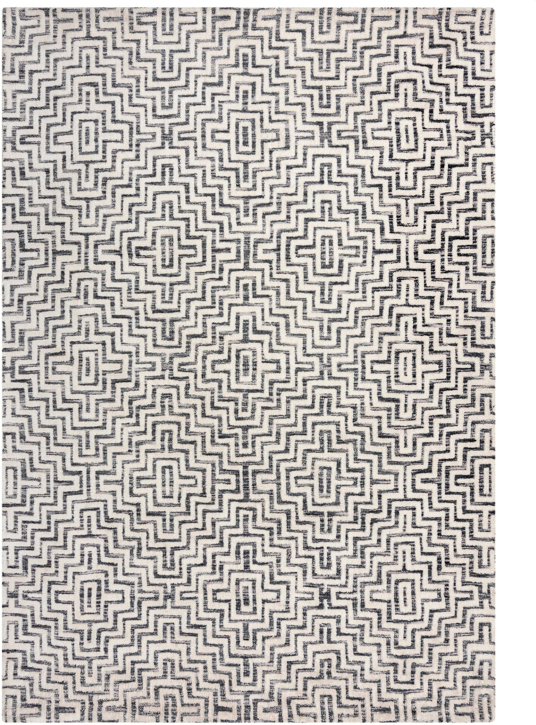 FLAIR RUGS Teppich »Rhett«, rechteckig, 12 mm Höhe, aus gewebter Wolle günstig online kaufen