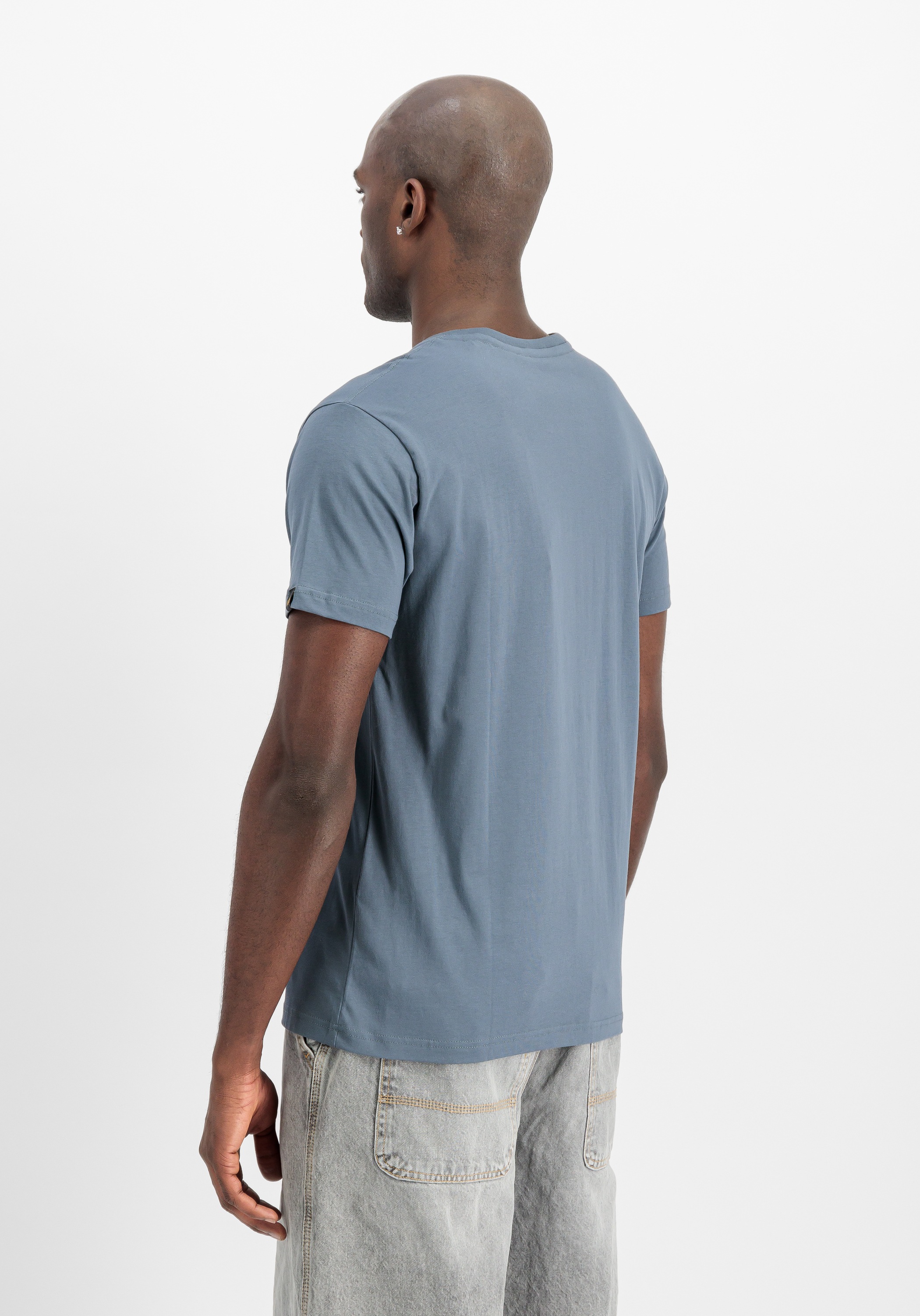 Alpha Industries T-Shirt »Alpha Industries Men - T-Shirts Satin Logo T-Shirt«